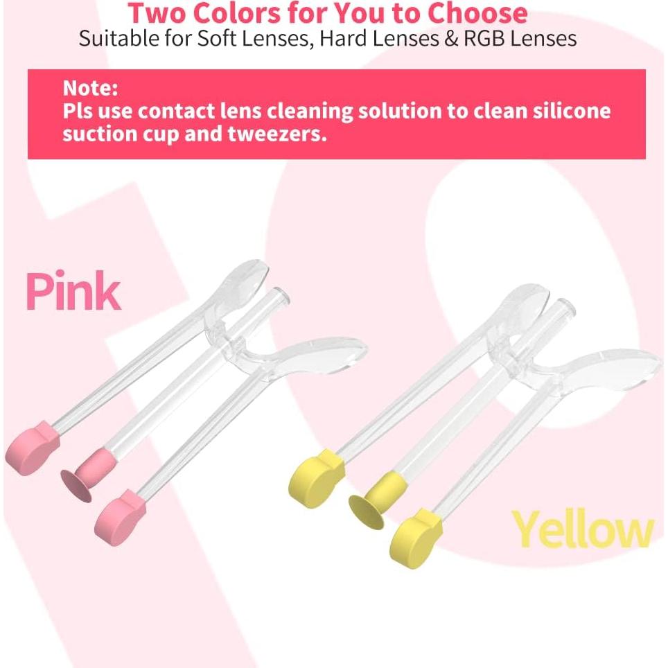 Herramienta de Inserción y Extracción de Lentes Ofone Rosa