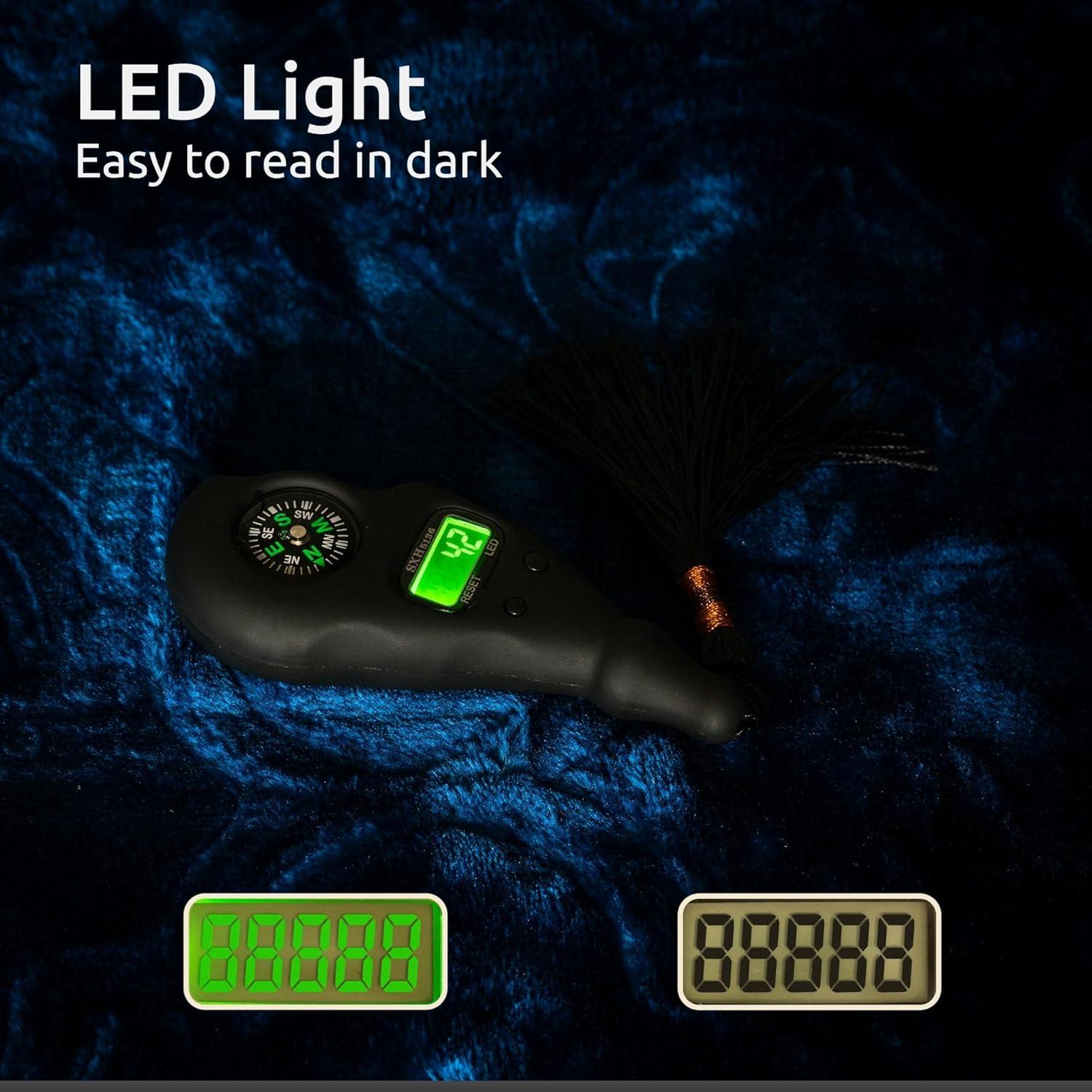 Contador Digital Tasbih STM Leaders Misbaha con Brújula y Luz