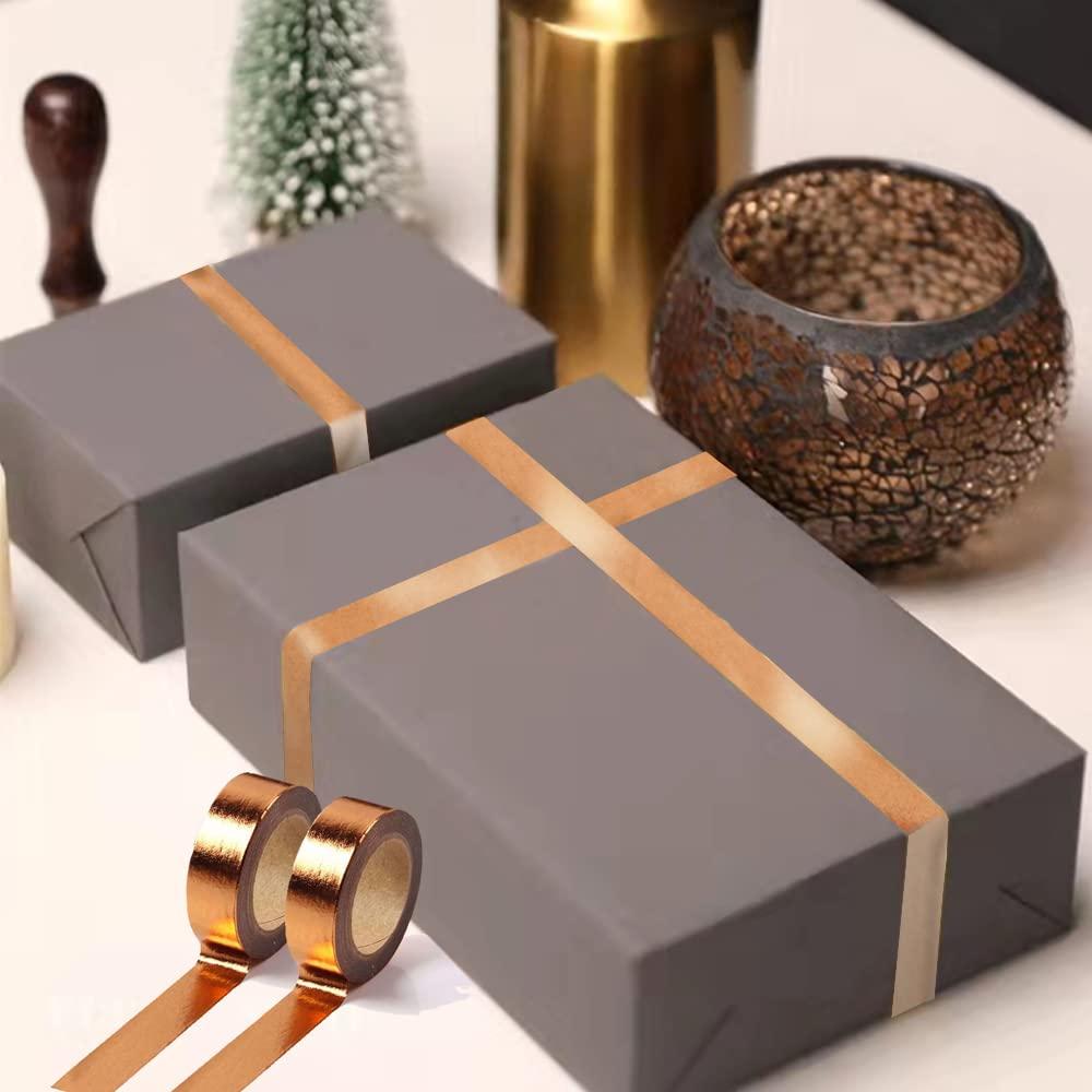 Cinta Washi Decorativa CIAJIE 1.6 cm x 10 m Cobre