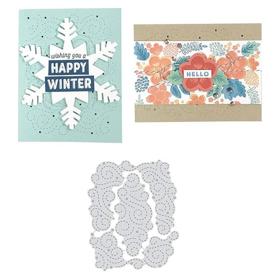 Troqueles de Corte de Relieve para Tarjetas PTOOL 9.19x7.90cm