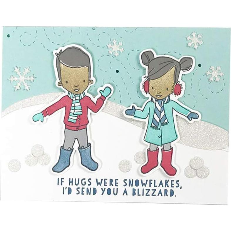 Troqueles de Corte de Relieve para Tarjetas PTOOL 9.19x7.90cm