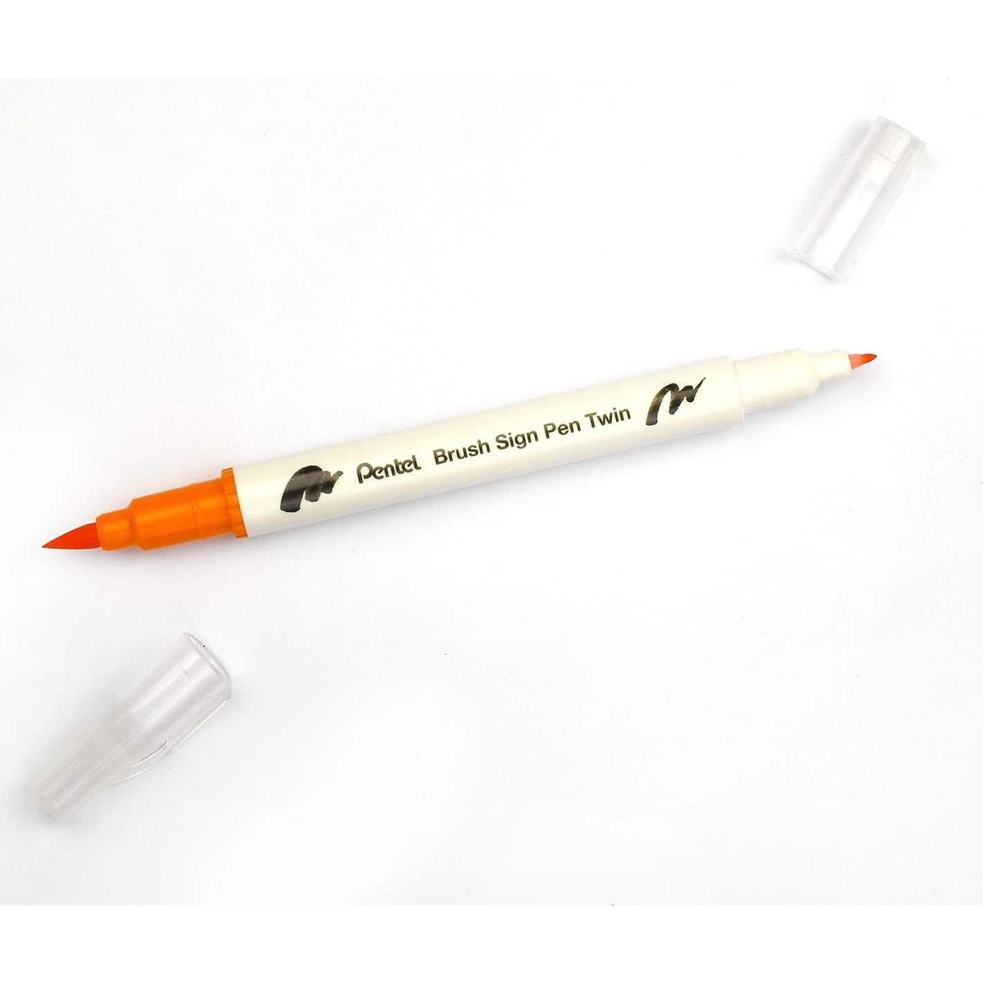 Bolígrafo de Pincel Doble Pentel SESW30C-30 Set 30 Colores