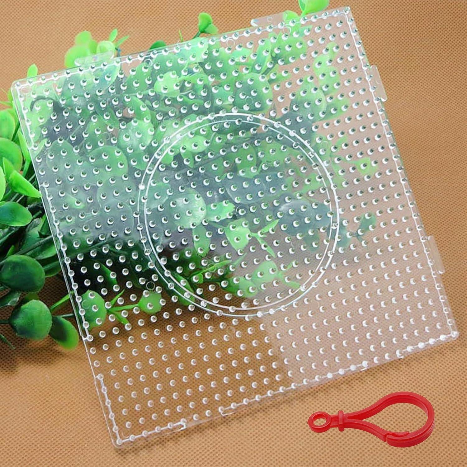 Conjunto de Tableros de Perlas Fuse Allazone 16 PCS 14x14 cm