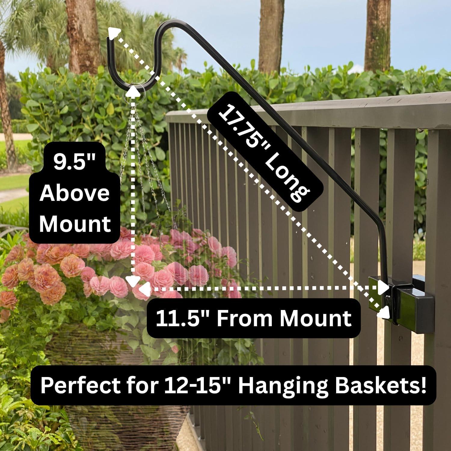 Kit de Ganchos Multiusos Hold It Mate para Barandillas - Soporta 6.8 kg