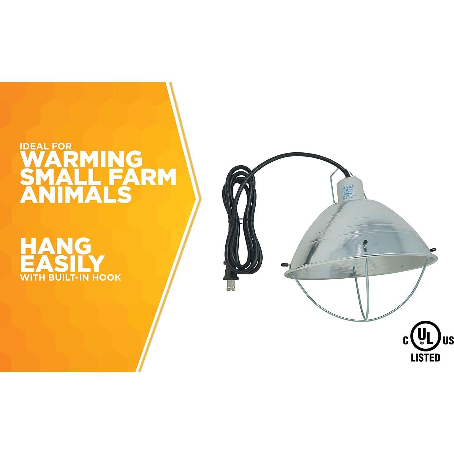 Lámpara de cría Woods 0165 con reflector 26.7 cm 250W