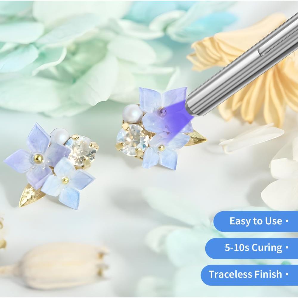 Kit de Resina UV OSBANG 30g con Luz para Reparación y Unión