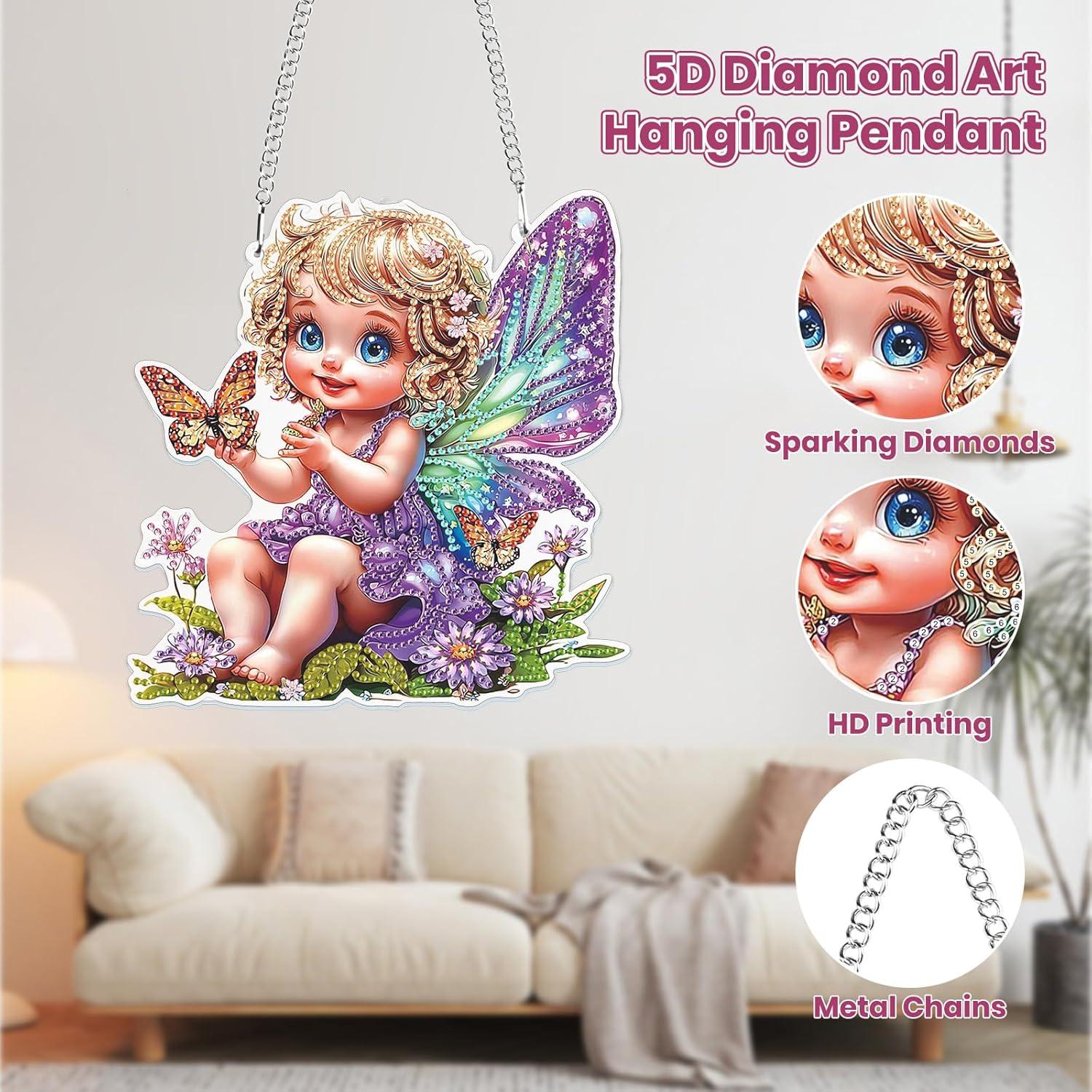 Kit de Pintura de Diamante 5D MOGTAA Mariposa 17x17cm