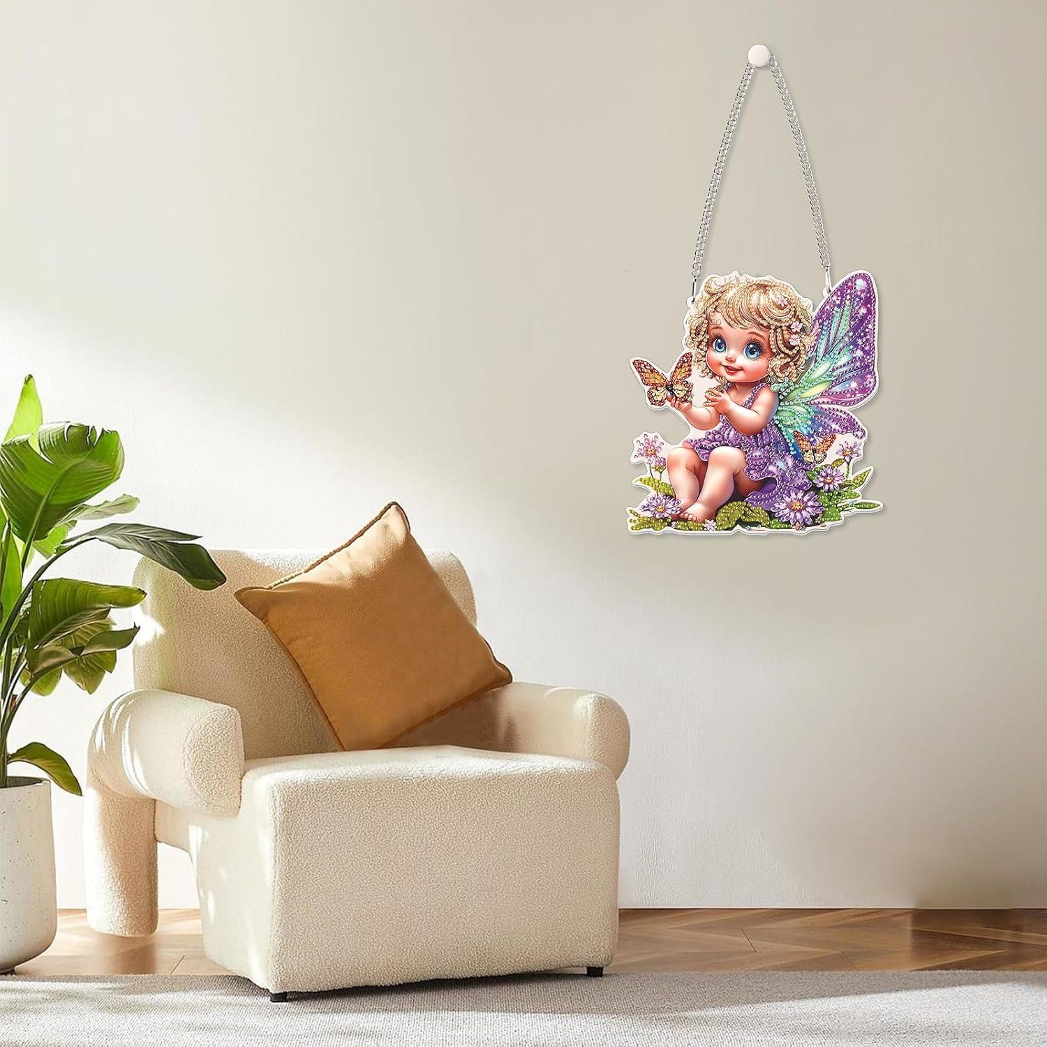 Kit de Pintura de Diamante 5D MOGTAA Mariposa 17x17cm