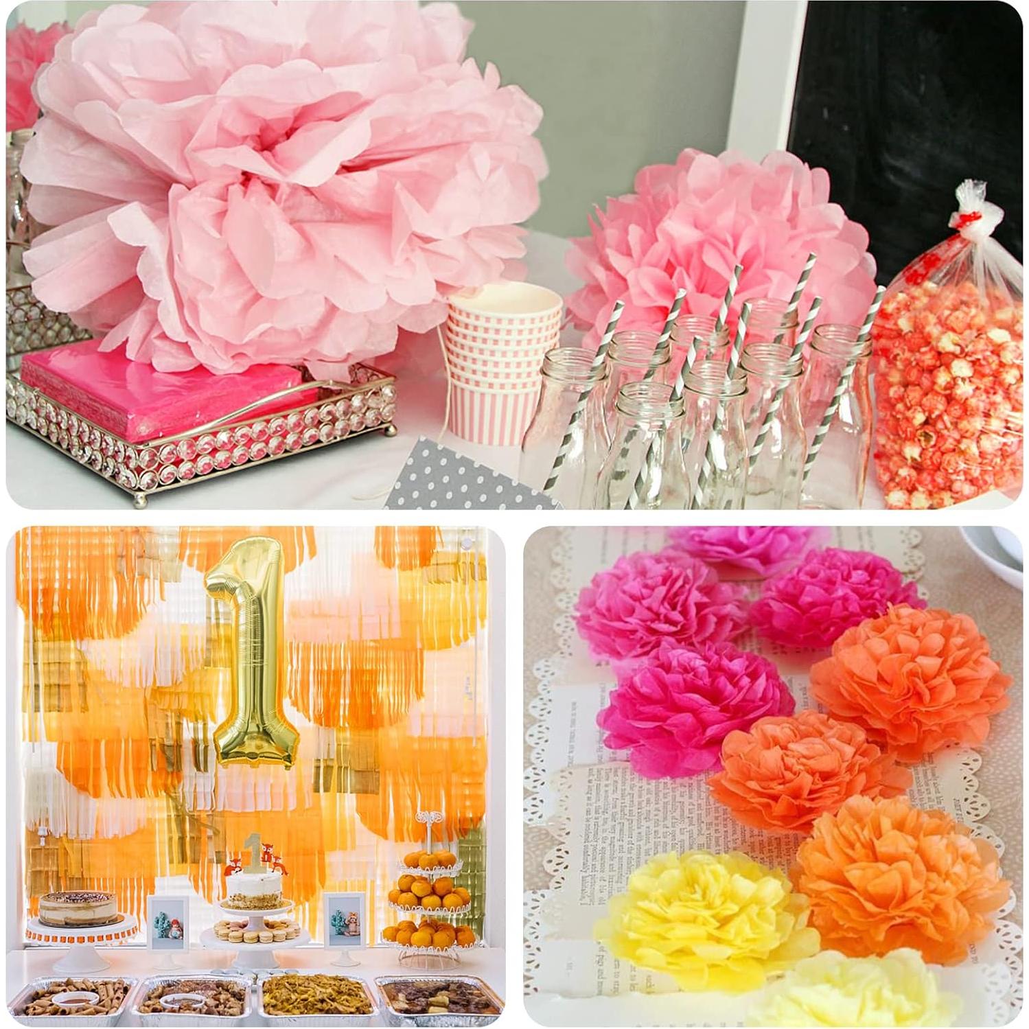 Papel de Seda Multicolor Shindel 330 Hojas 35x25cm Manualidades