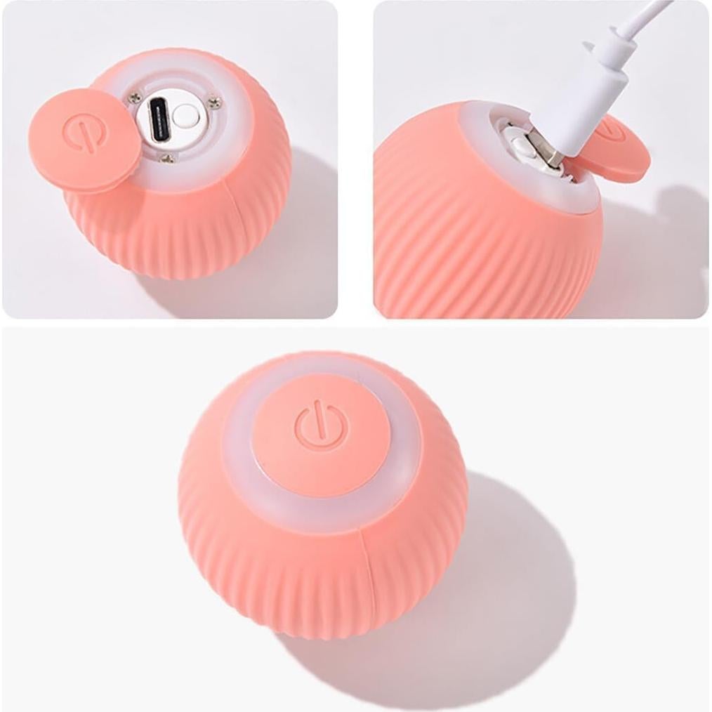 Wloom Bola de Gato Rosa - Juguete Interactivo 4 cm