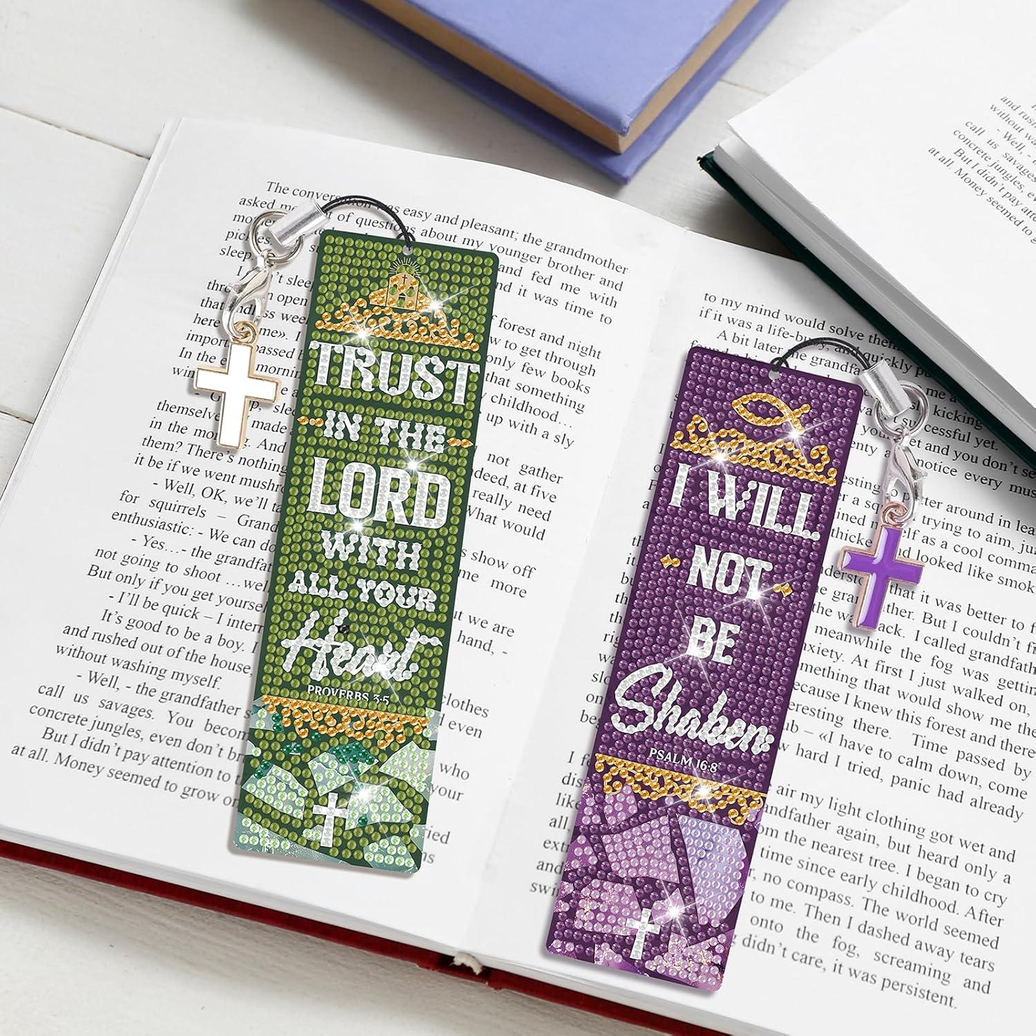 8 Marcadores de Arte de Diamante Clothmile con Borlas DIY