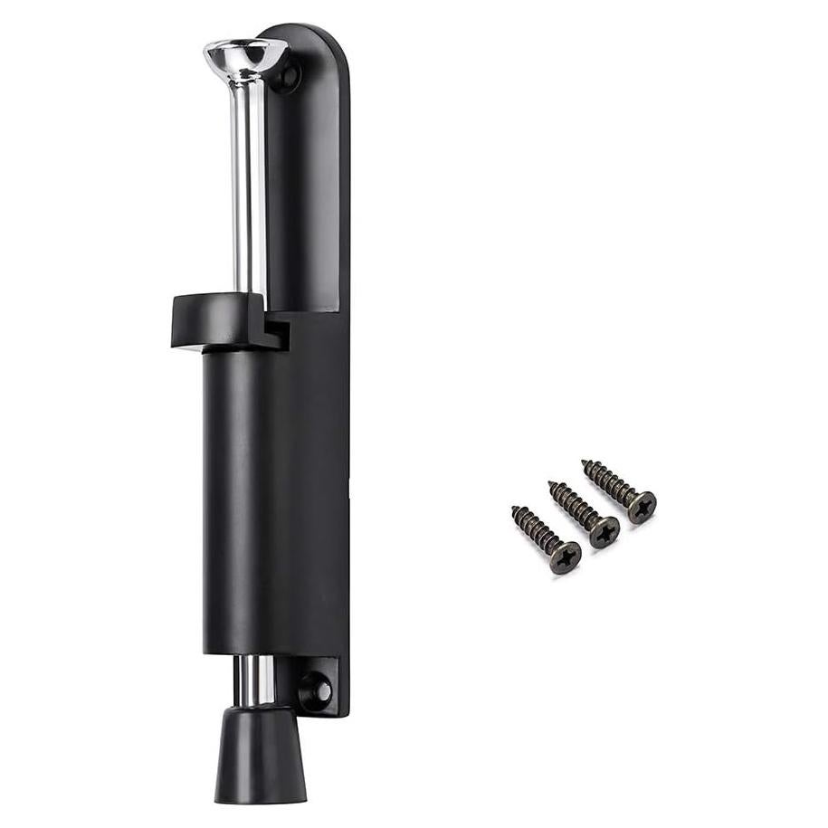 Tope de Puerta Sumnacon Telescópico Acero Inoxidable Negro