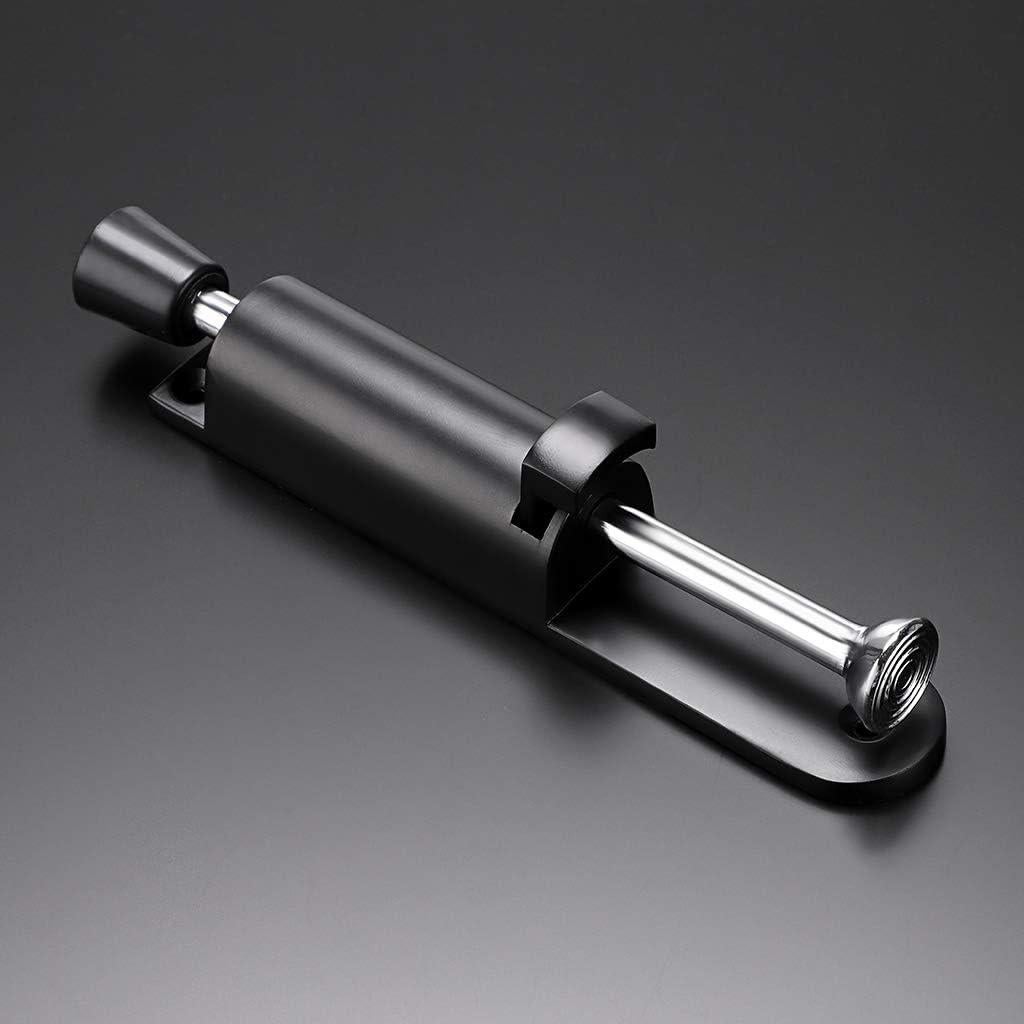 Tope de Puerta Sumnacon Telescópico Acero Inoxidable Negro