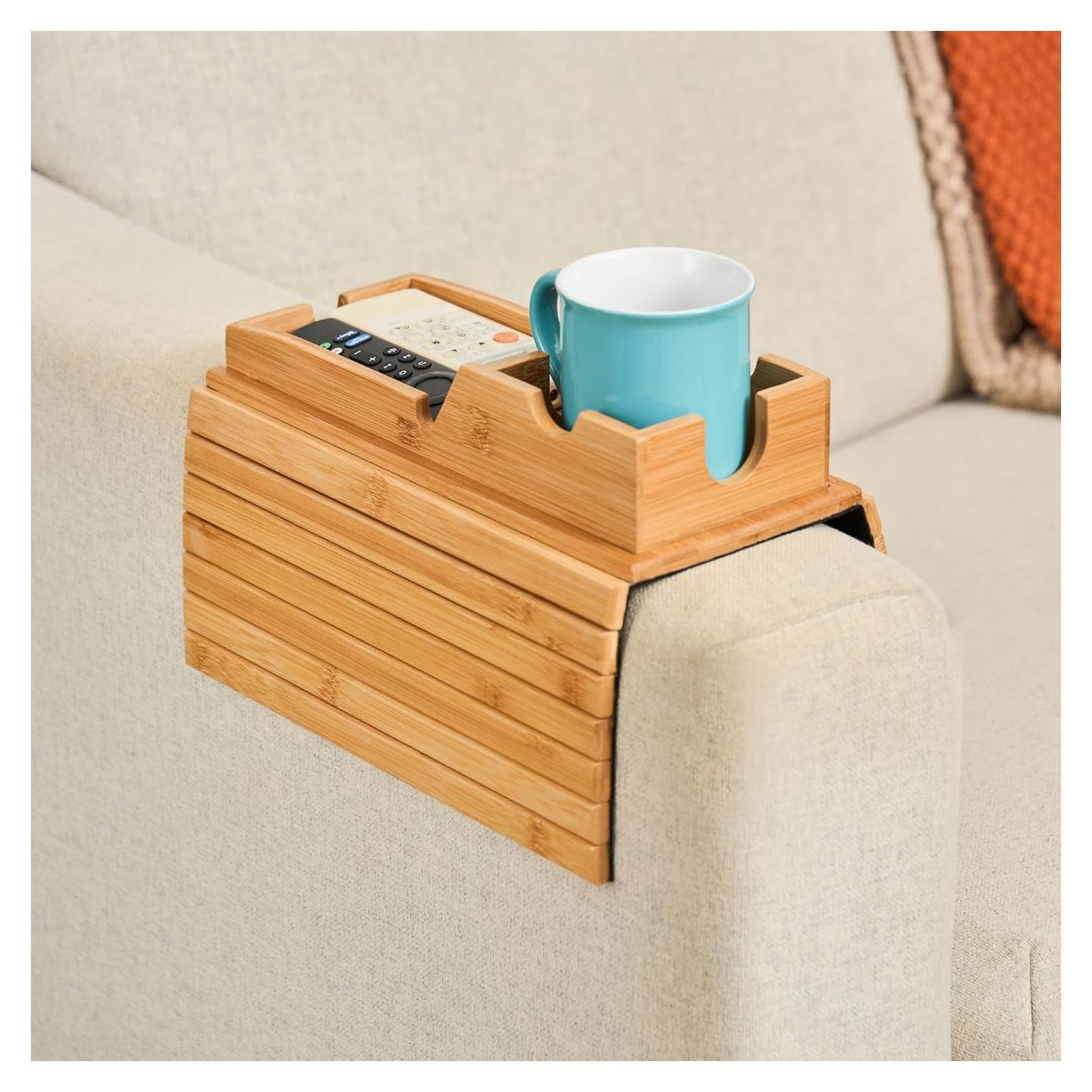 Soporte de Taza para Sillón Callabor - Bandeja de Brazo Plegable