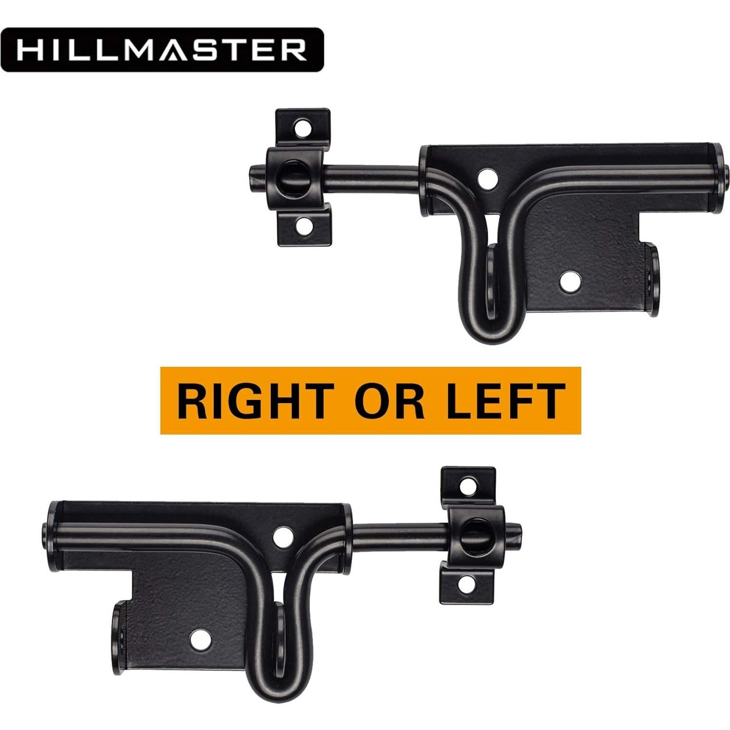 Cerradura Deslizante HILLMASTER para Puerta de Madera 27cm