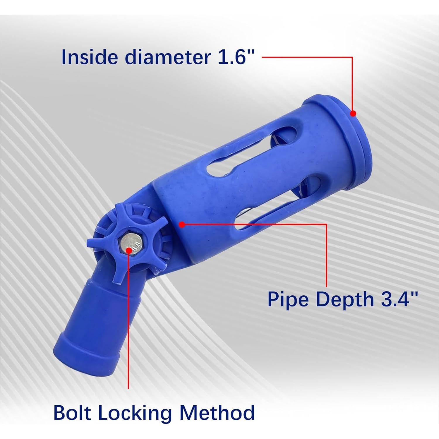 Extensor de Brocha de Pintura YLTOLOO 3 en 1 Ajustable Azul