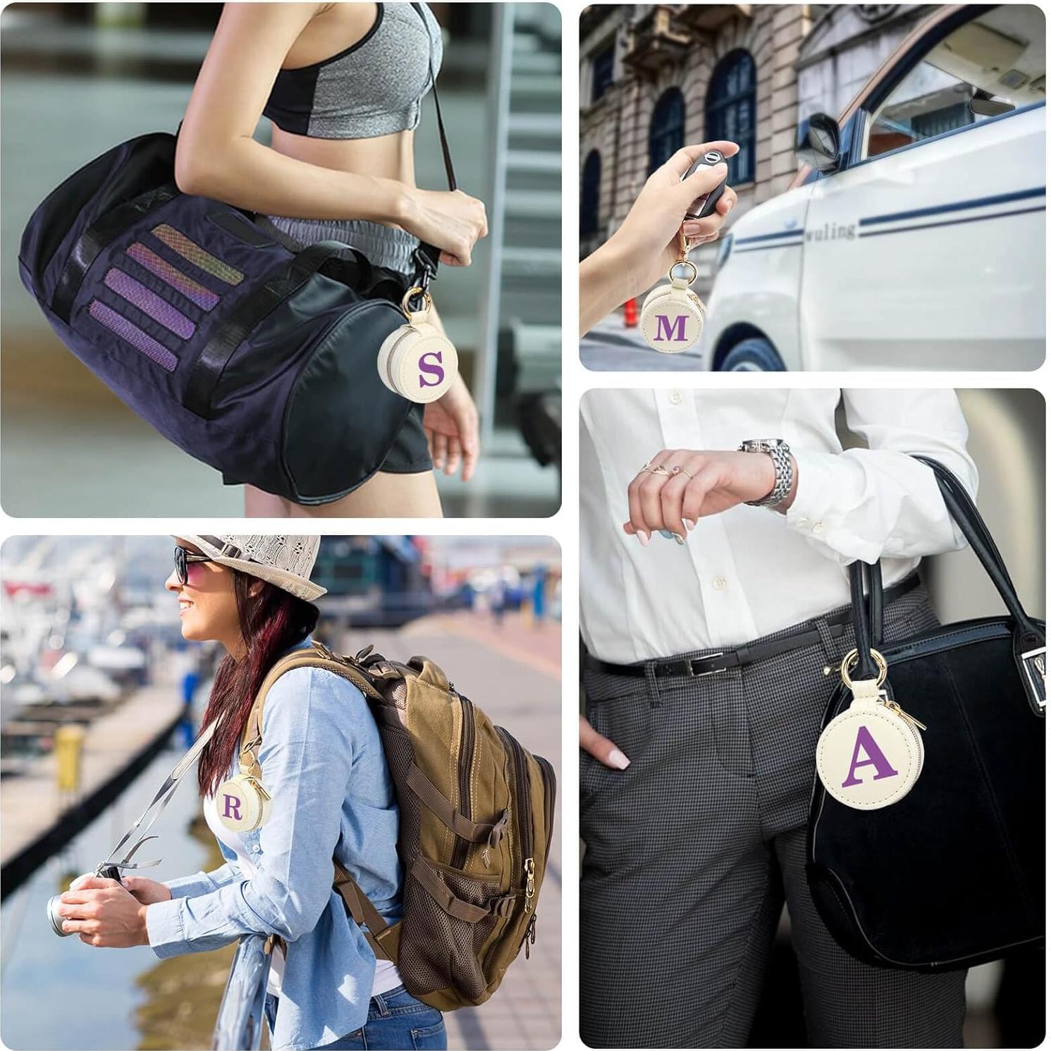 Estuche de Joyería de Viaje Sweet Lion Beige con Inicial