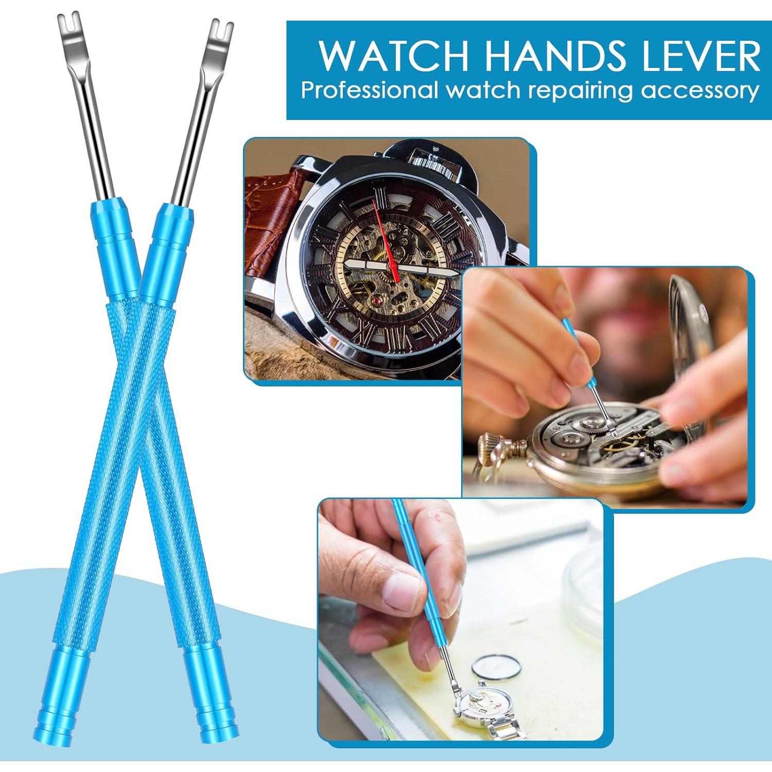 Herramientas de Eliminación de Manecillas de Reloj JIEYAO 2 Pcs