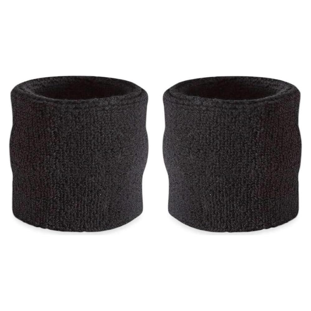 Banda para Muñeca Suddora - Algodón Absorbente 8x7 cm - Negro