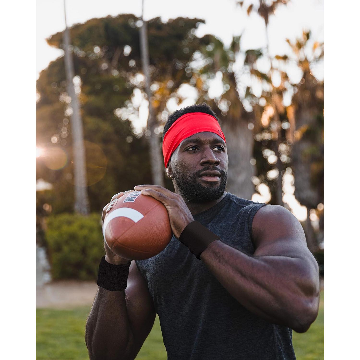 Banda para Muñeca Suddora - Algodón Absorbente 8x7 cm - Negro