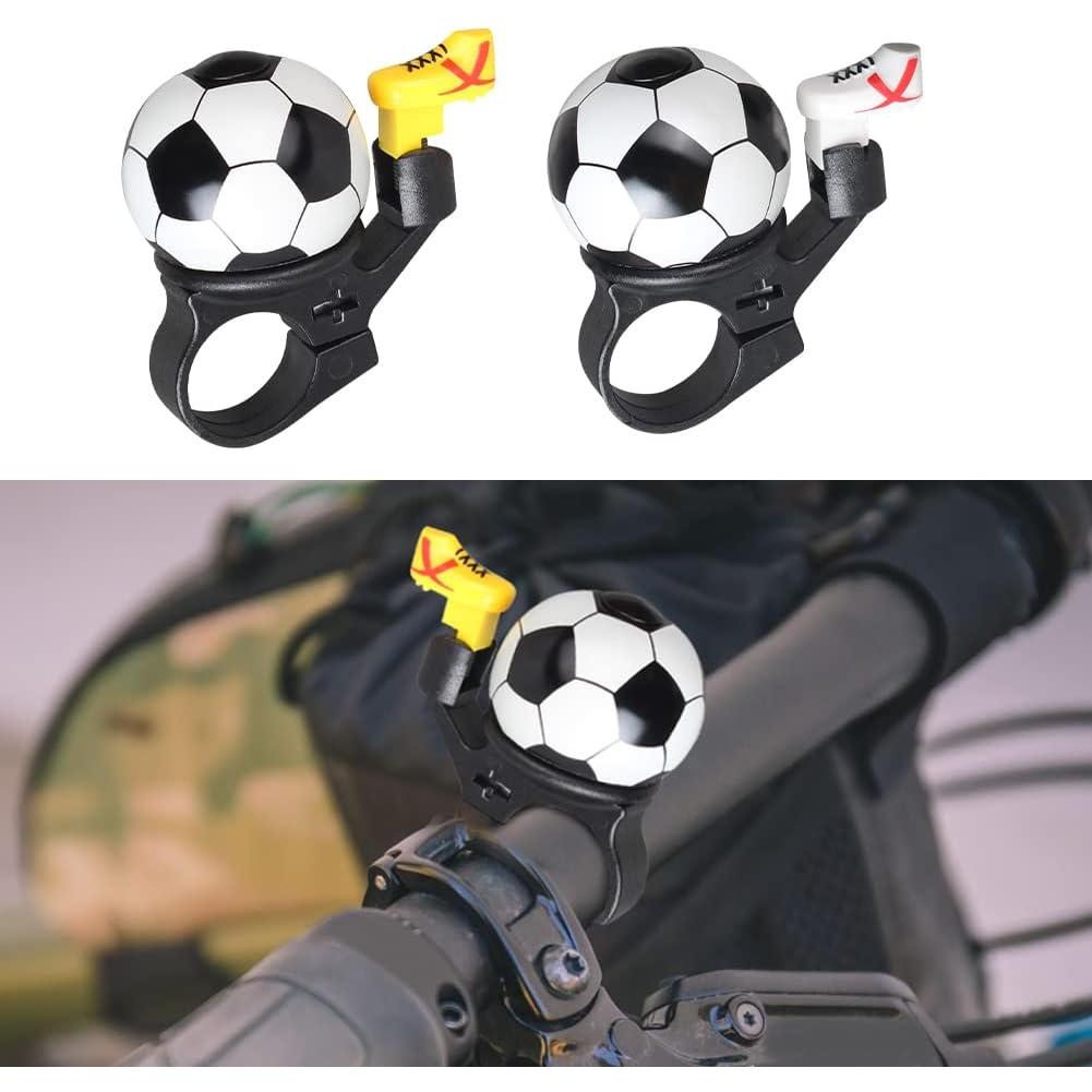 Timbre de Bicicleta Kakalote 2pcs Diseño Fútbol Sonido Claro