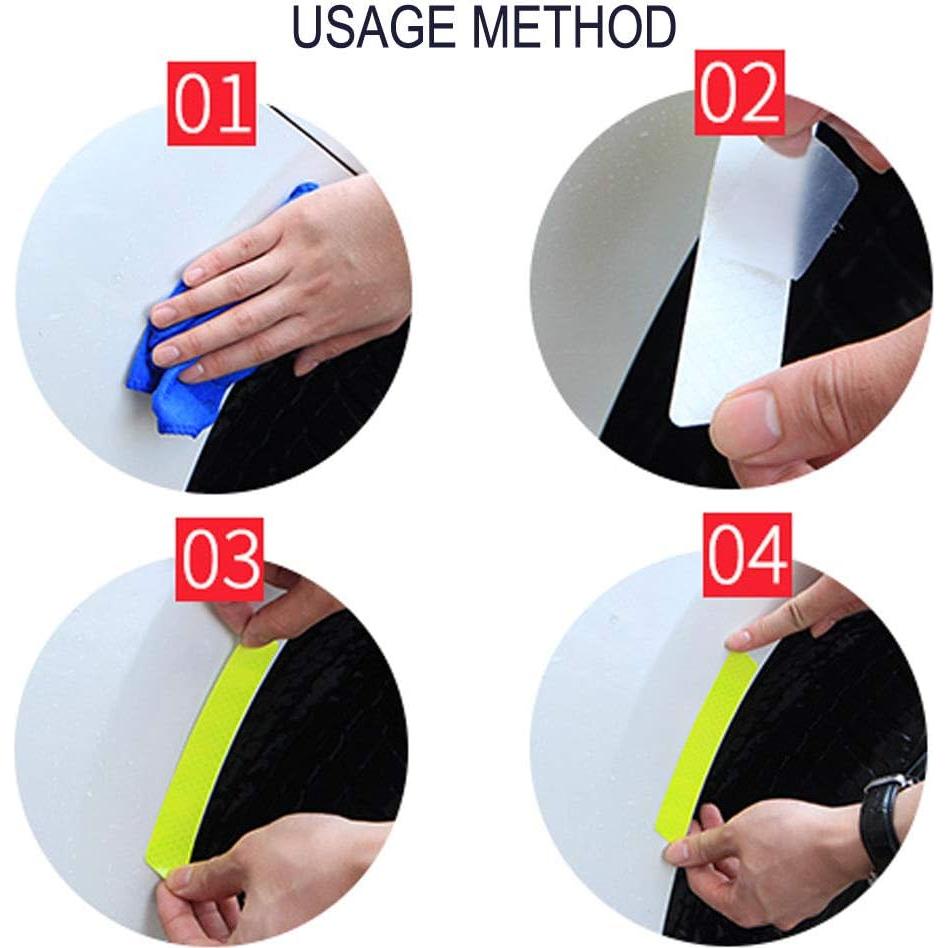 55 Calcomanías Reflectantes Leasinder para Bicicleta y Casco