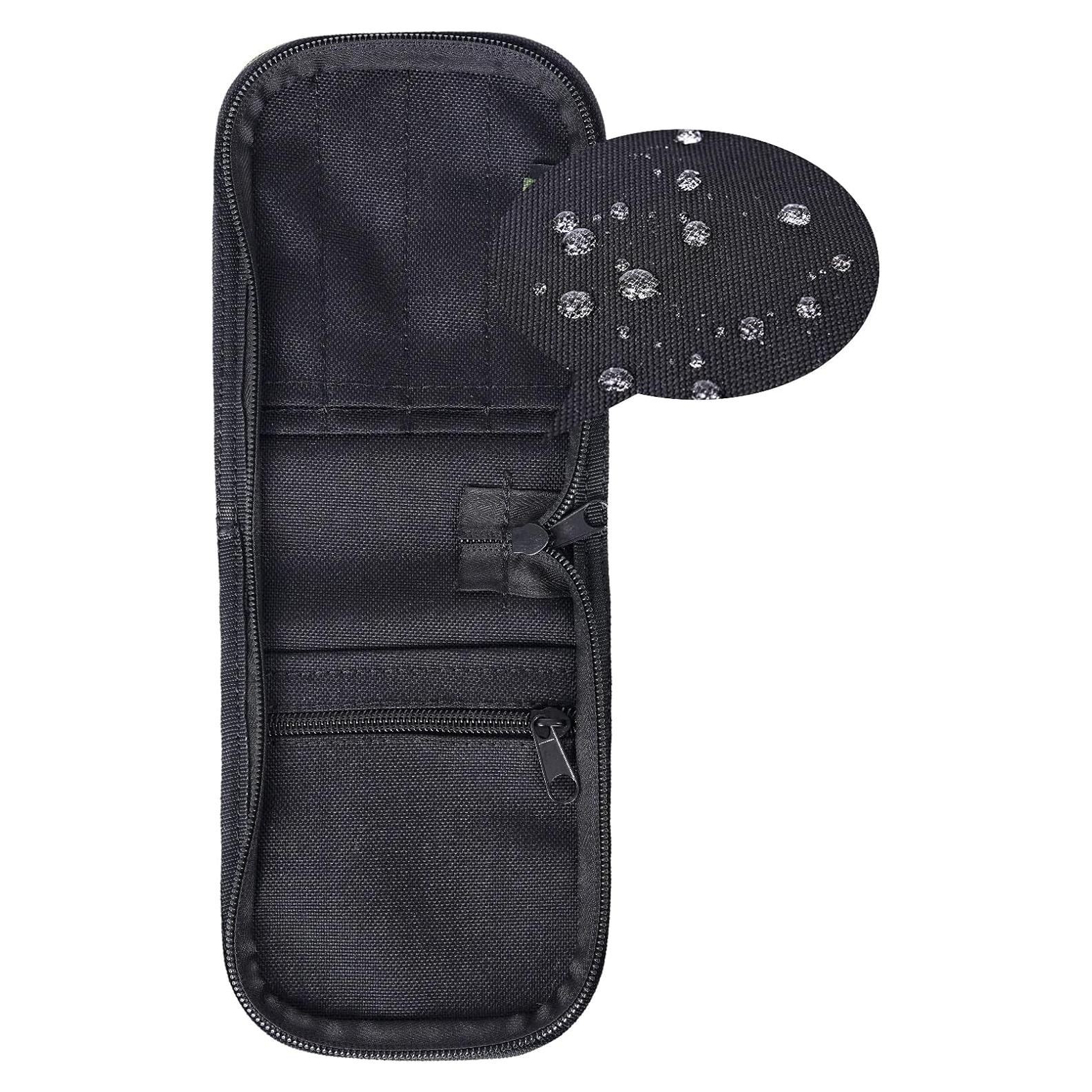 Funda Táctica VEPKOIT para Cuaderno A7 Negra con Organizador