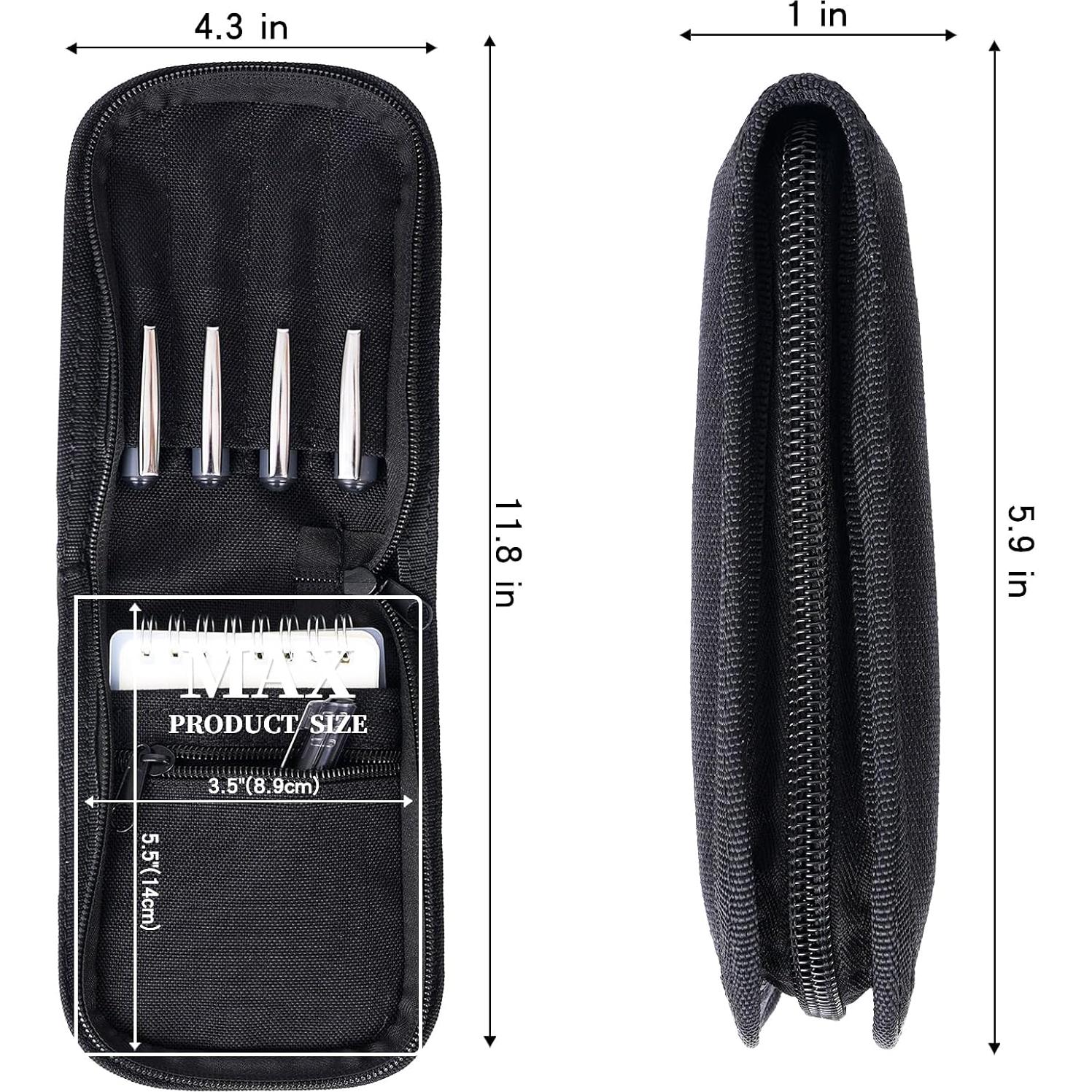 Funda Táctica VEPKOIT para Cuaderno A7 Negra con Organizador