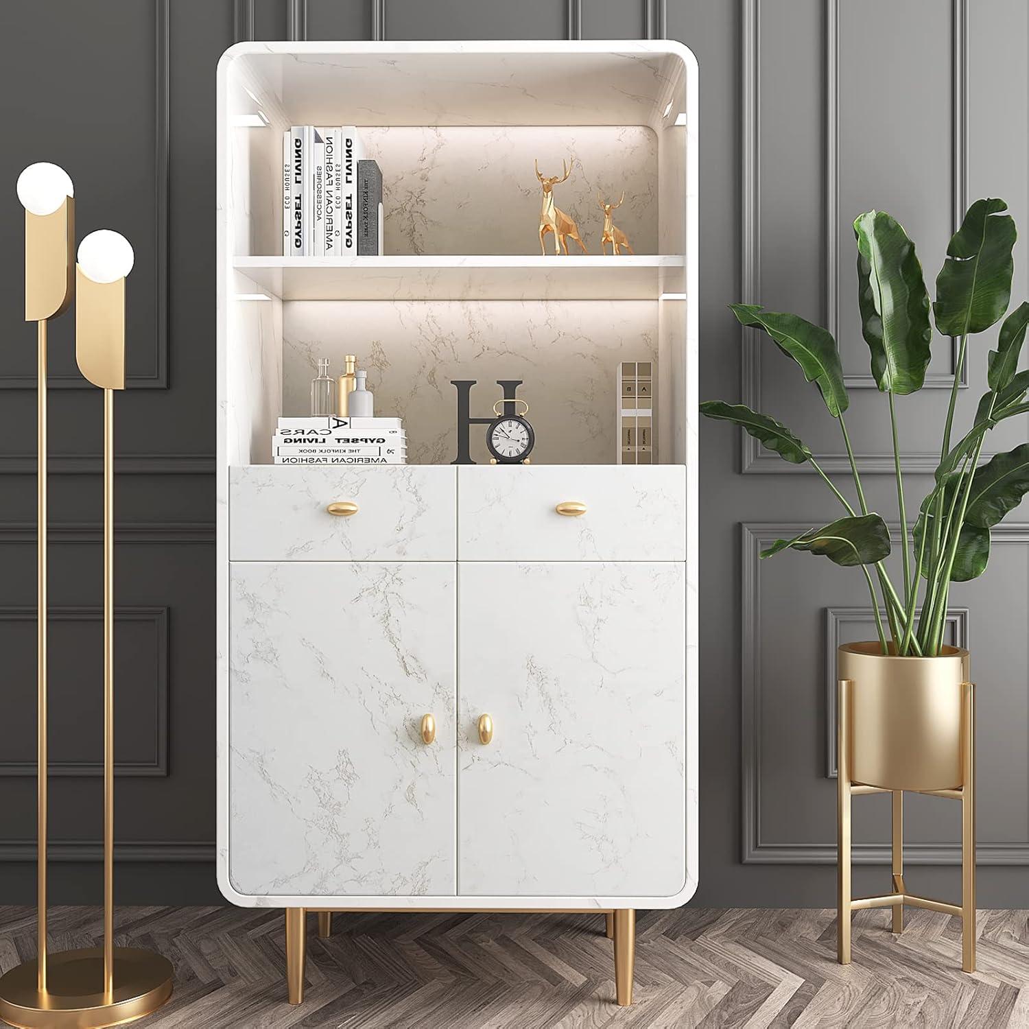 Papel Contacto Autoadhesivo VEELIKE Mármol Blanco Gris 39.88x299.72 cm