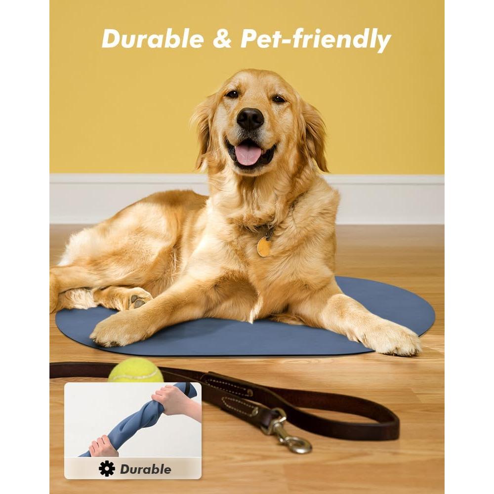 Alfombrilla Absorbente para Comida de Mascotas MontVoo 30x48 cm
