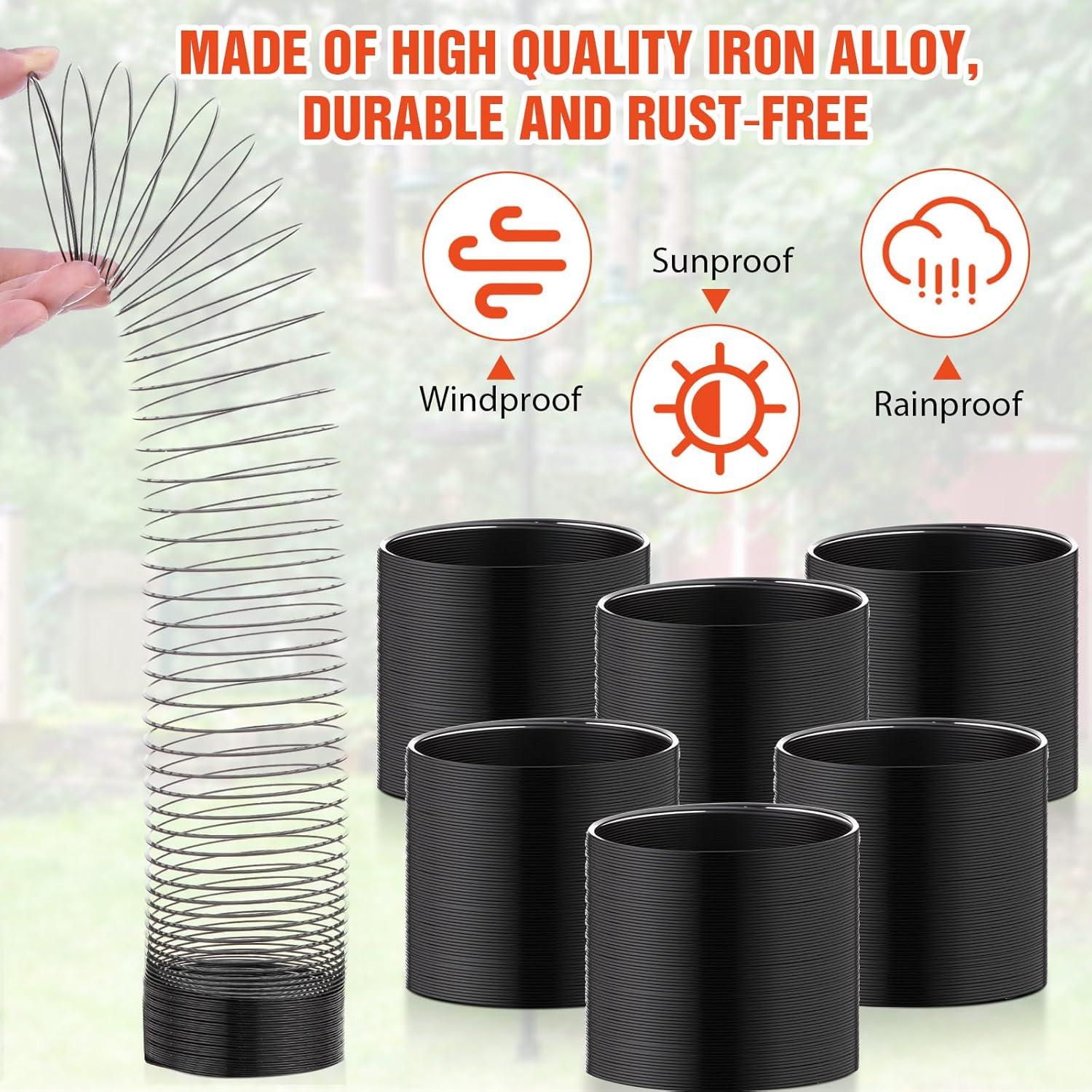 Baffle a Prueba de Ardillas Qualirey 6 Pcs 6 cm para Comederos