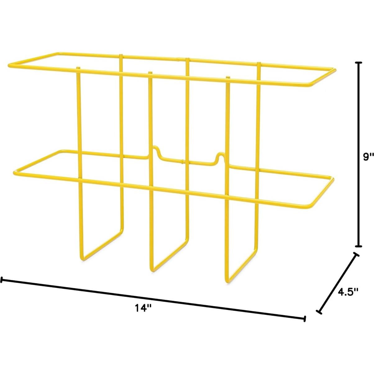 Soporte de Pared para Cestas de Alambre Zing Green 7199 Amarillo