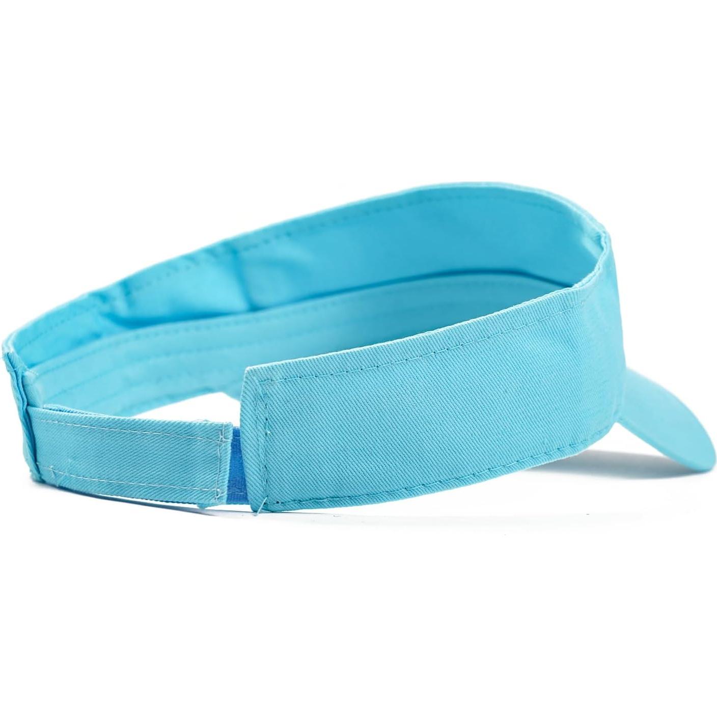 Gorra Visera Deportiva ANDICEQY Ajustable Algodón Azul Ácido