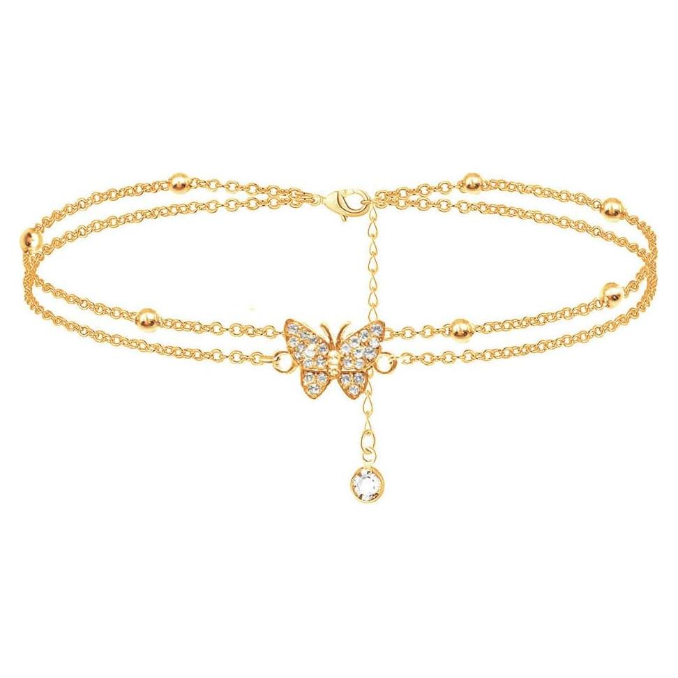 Tobillera Ajustable de Acero Titanio Widely Beil Mariposa 63.2 cm