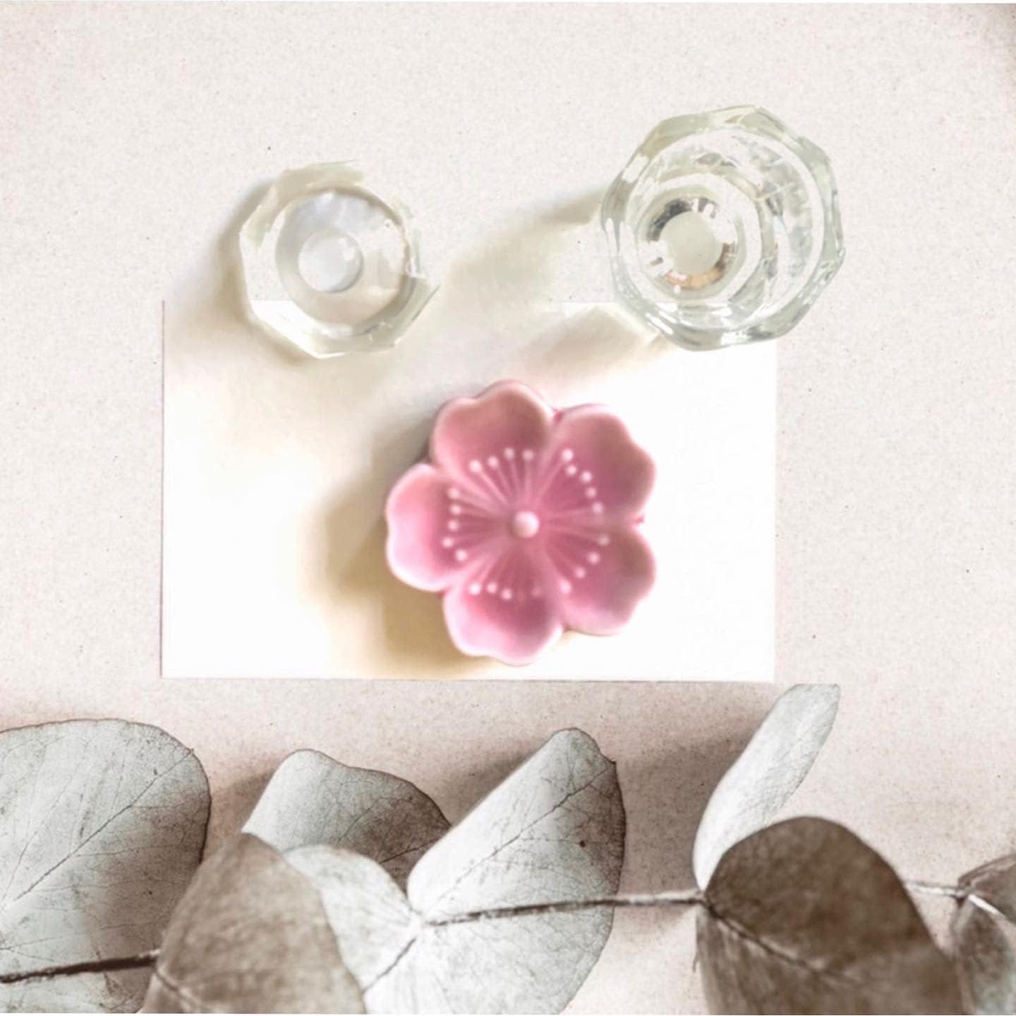 Juego de Pluma de Buceo de Vidrio Oblique Love Letters Coral Rosa