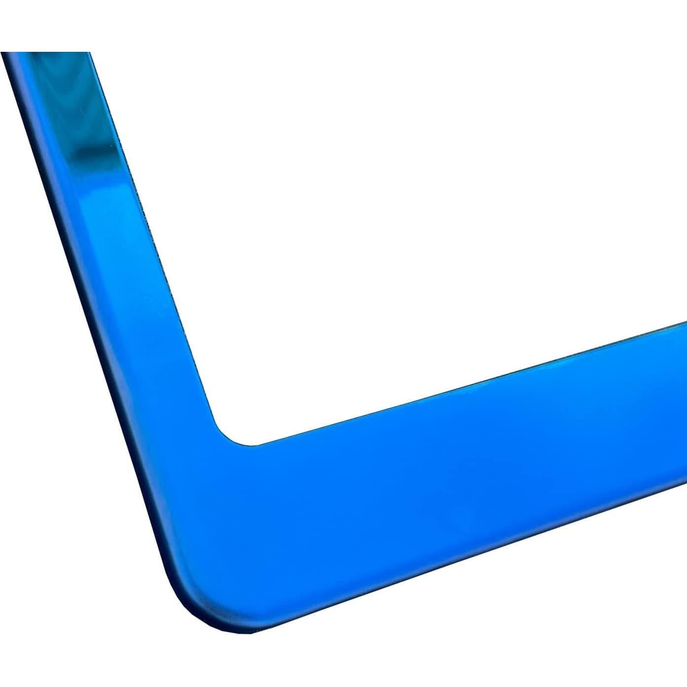 Marco de Placa de Licencia FAIPART Cromo Azul Universal