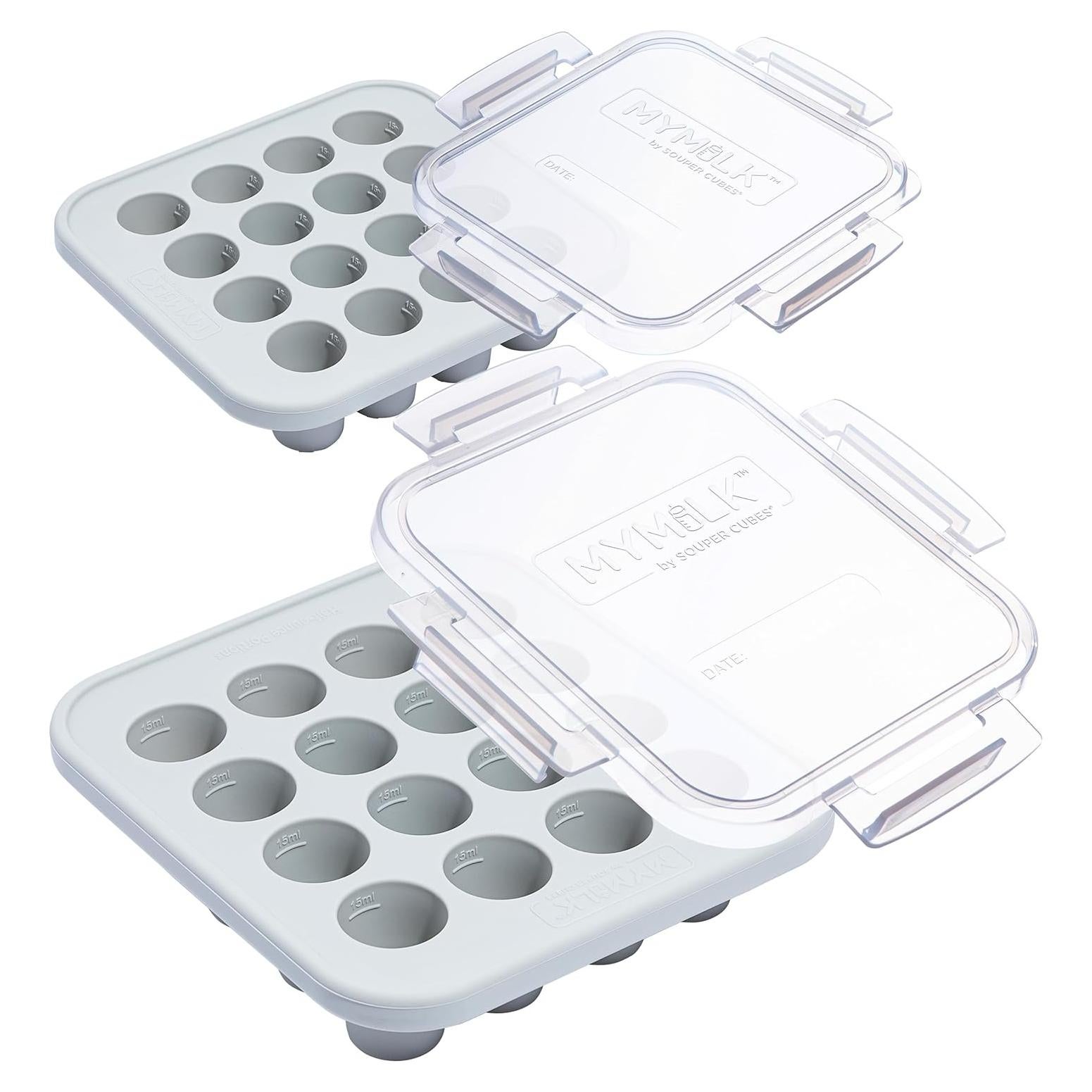 Bandejas de Silicona Souper Cubes MyMilk 2 Piezas 240 ml