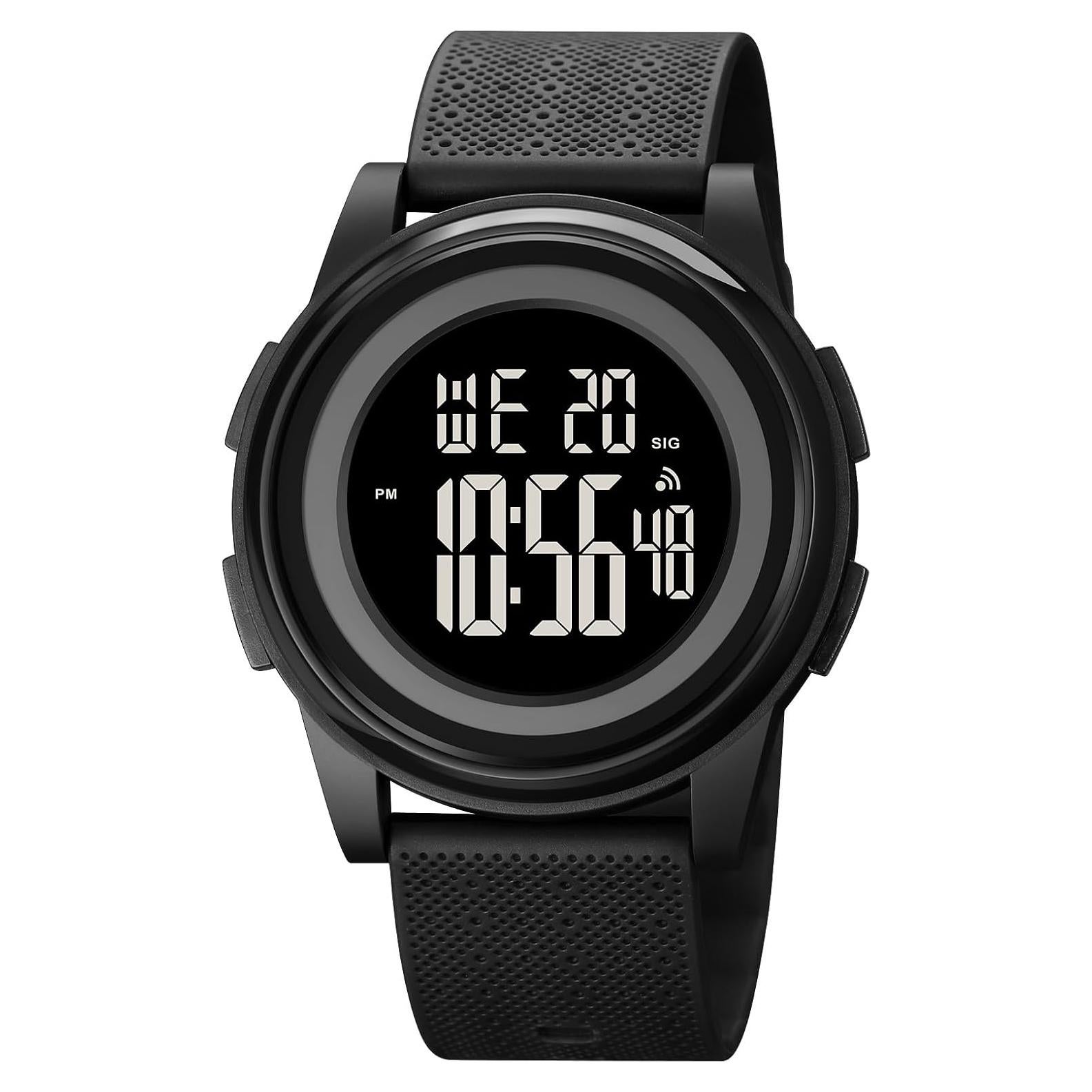 Reloj Digital Deportivo Hombre Aola 1997 Ultra Fino 50M