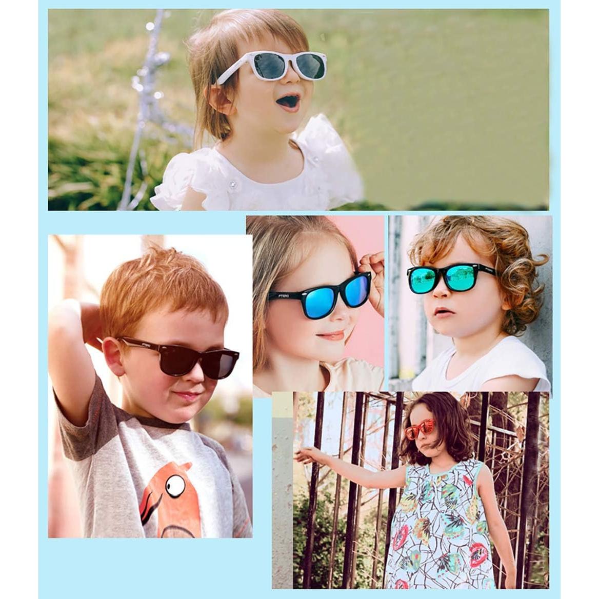 Gafas de sol polarizadas flexibles JUSLINK para niños 2-10 años