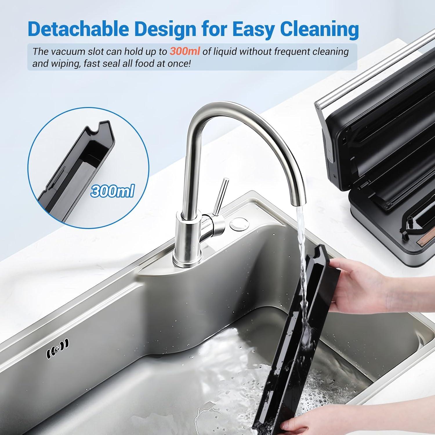 Selladora al Vacío INKBIRD 160W Automática con Doble Bomba