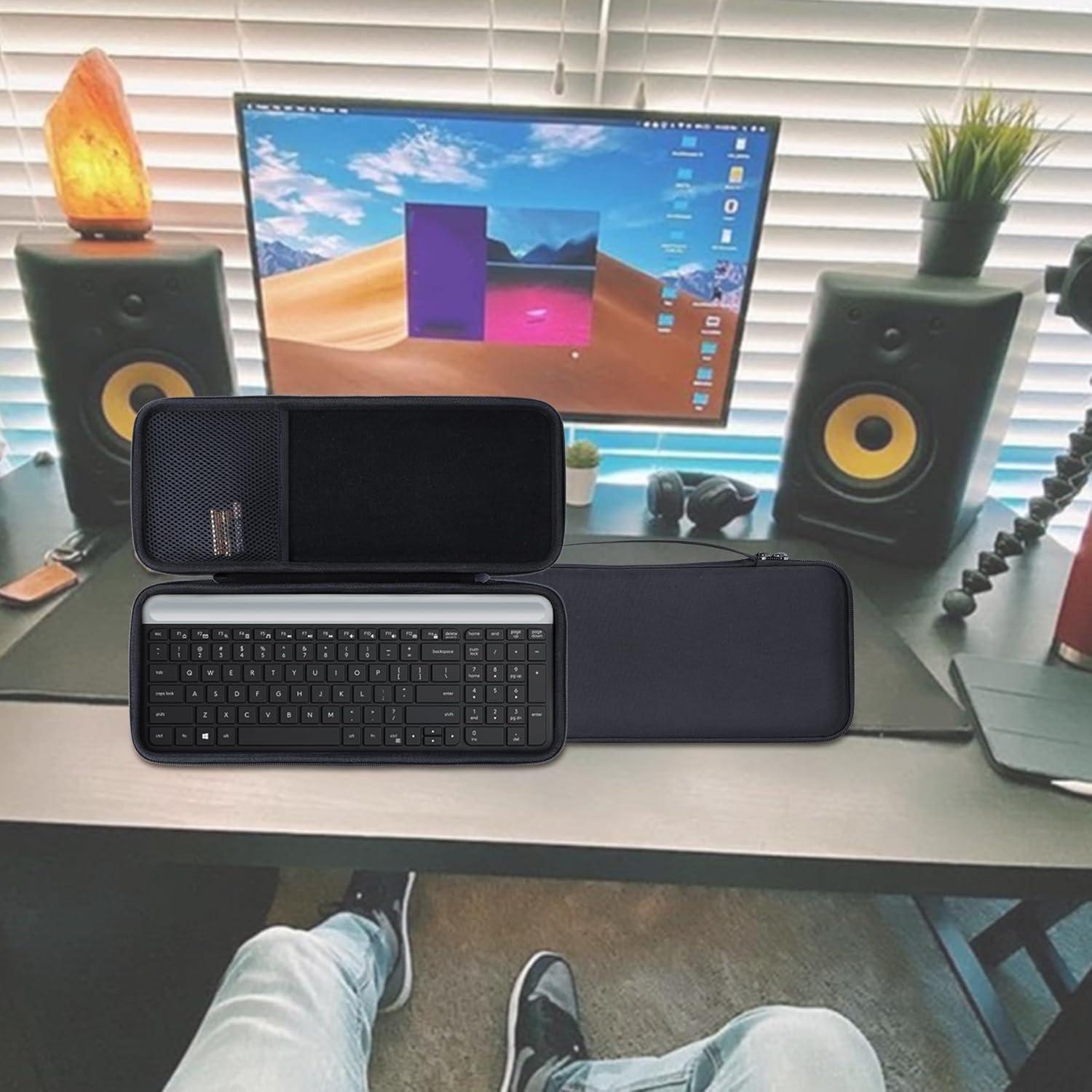 Funda Dura Lebakort para Teclado y Ratón Logitech MK470