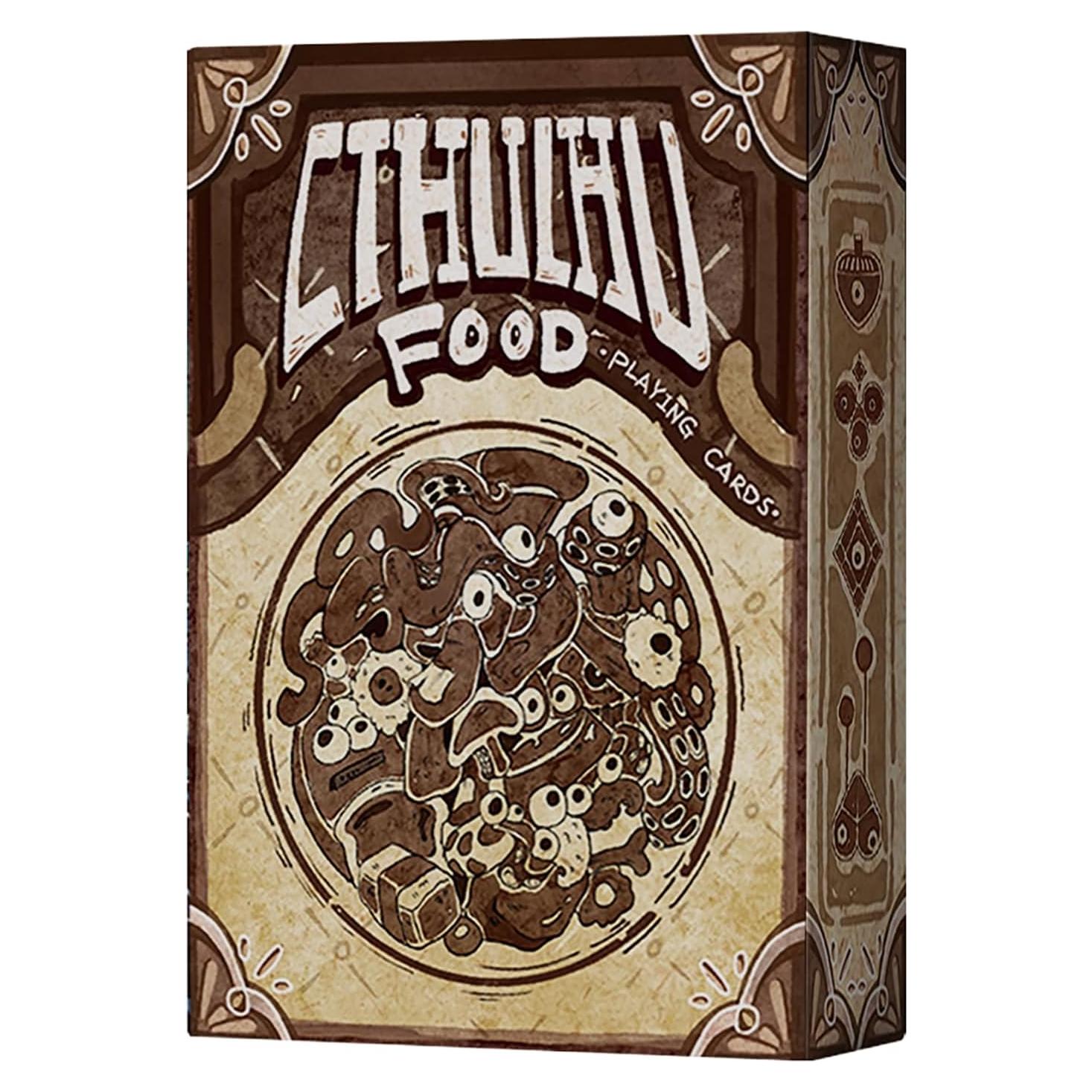 Juego de Cartas de Poker Cthulhu con Caja Organizadora