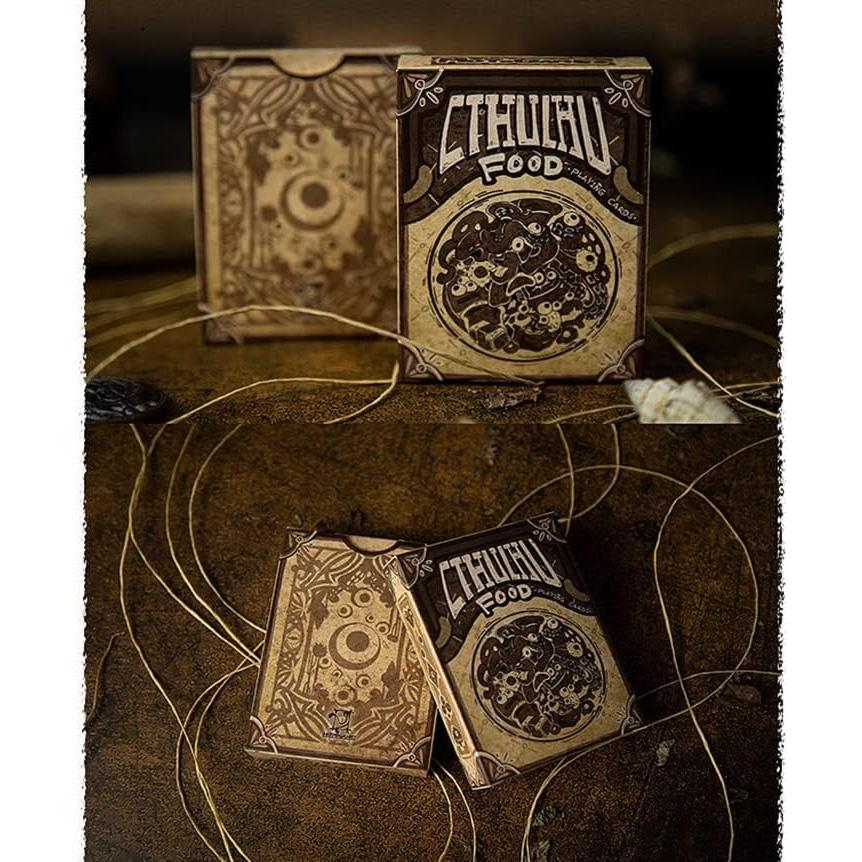 Juego de Cartas de Poker Cthulhu con Caja Organizadora