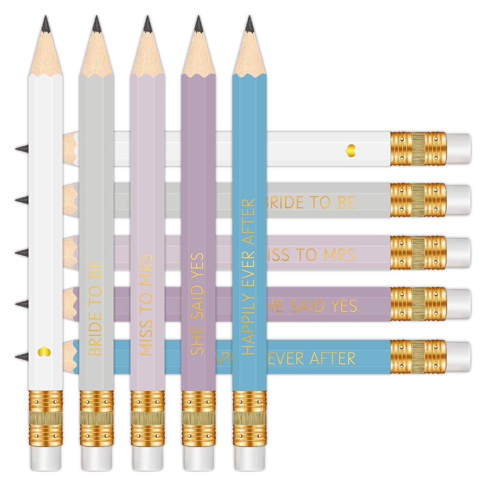 50 Lápices Pre-afilados Vusnud para Despedida de Soltera