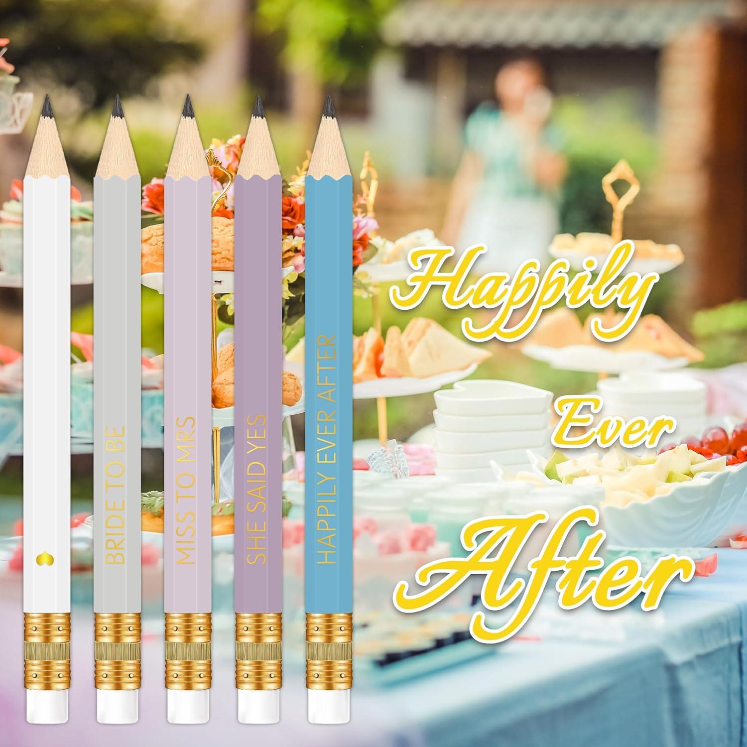 50 Lápices Pre-afilados Vusnud para Despedida de Soltera