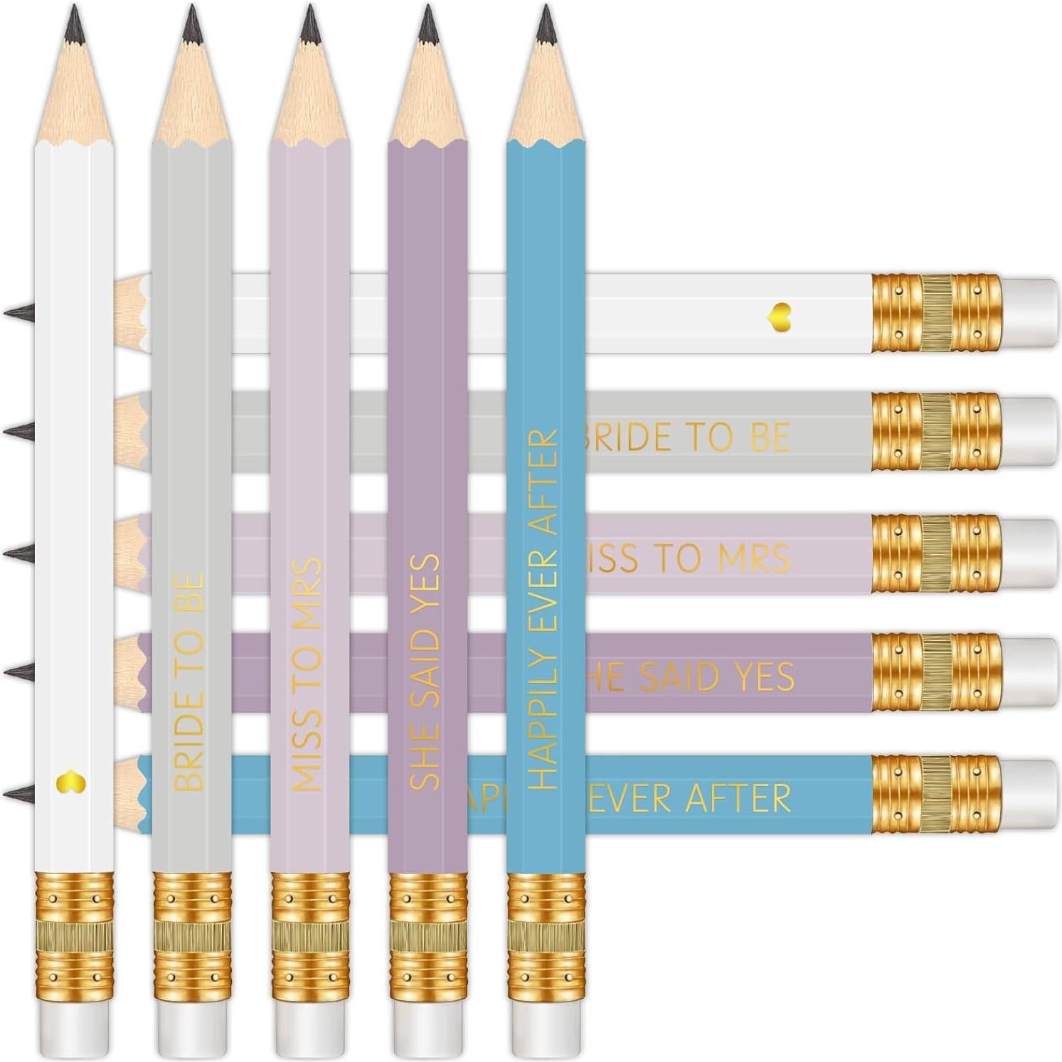 50 Lápices Pre-afilados Vusnud para Despedida de Soltera