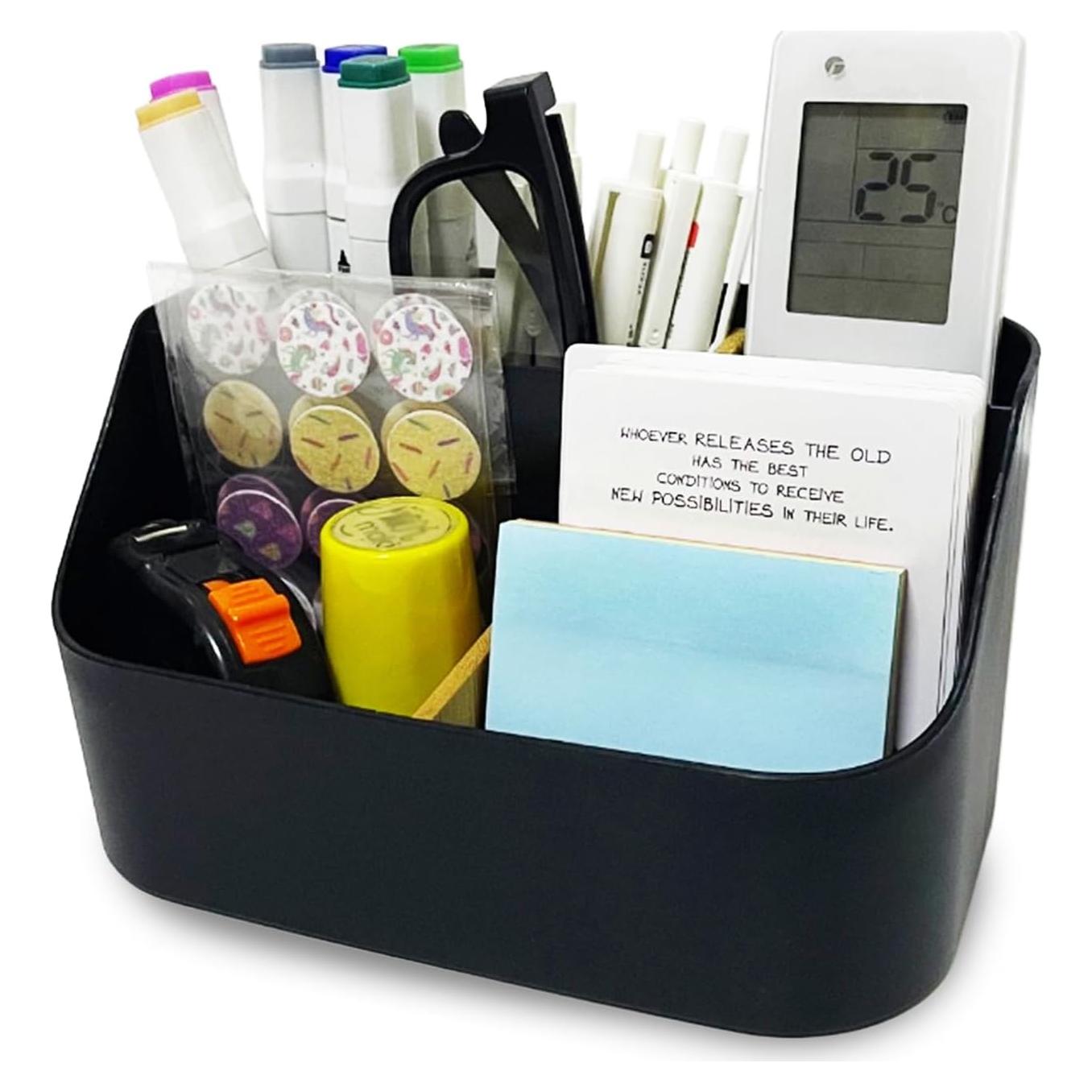 Soporte para bolígrafos JFANexplore Negro Organizador de escritorio