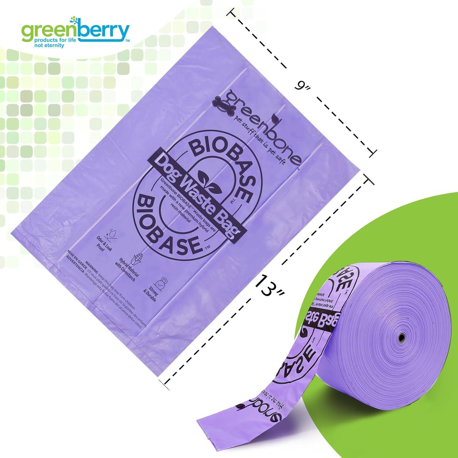 Bolsas de Basura BioBase Lavanda 300 Unidades Greenbone