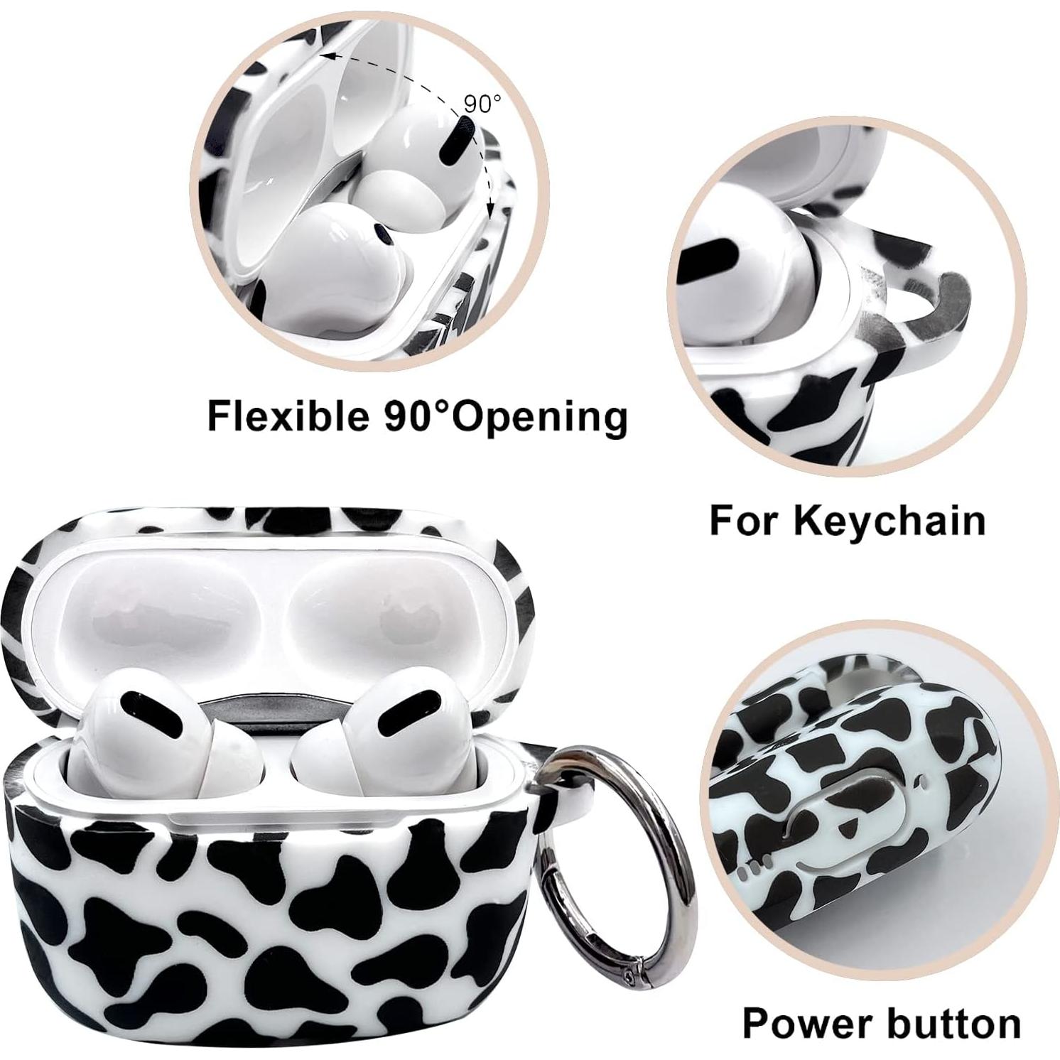 Funda Silicona Bavane para AirPods Pro 2 2022/2023 - Vaca