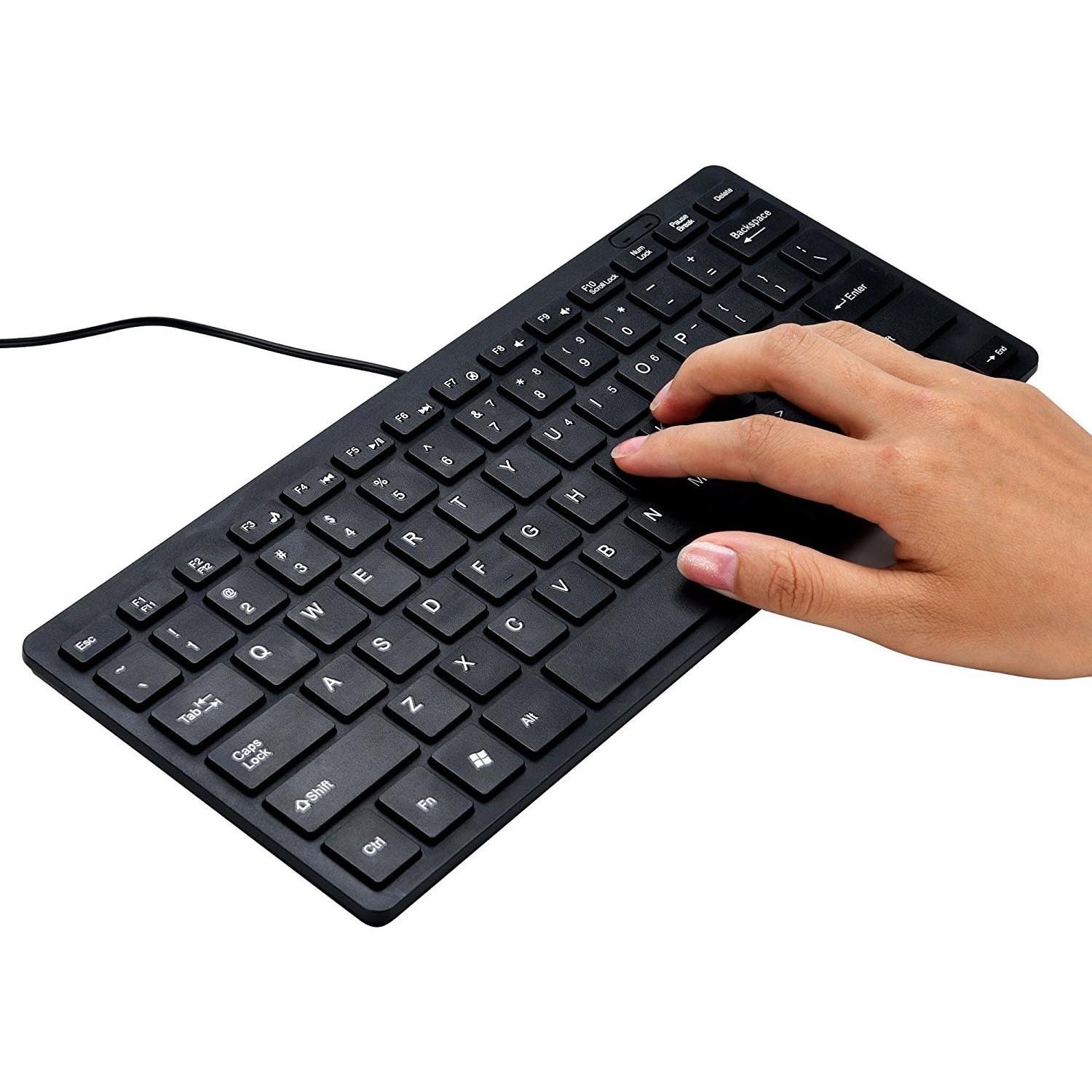 Teclado Mini I Focus con Cable 78 Teclas y Funda Negra
